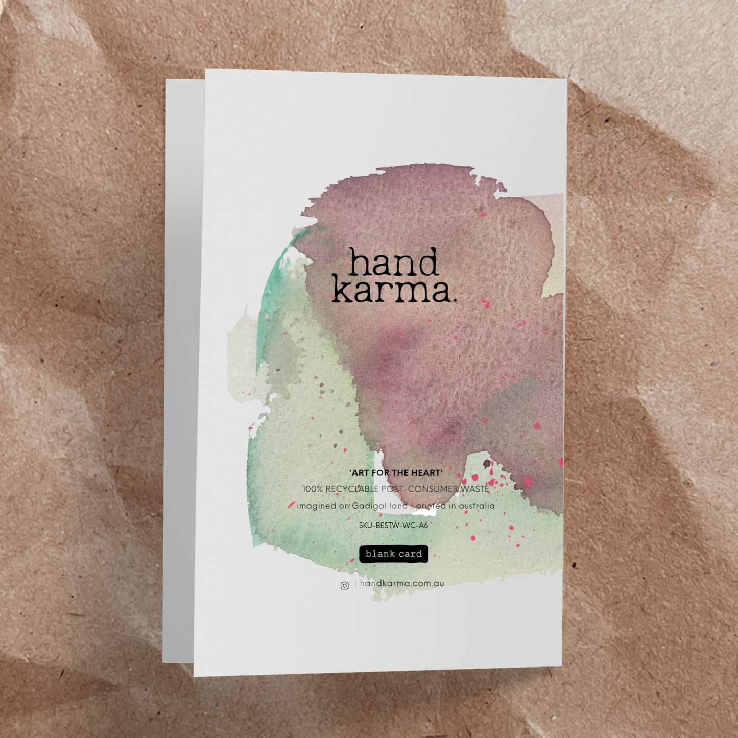 Best wishes - Watercolour