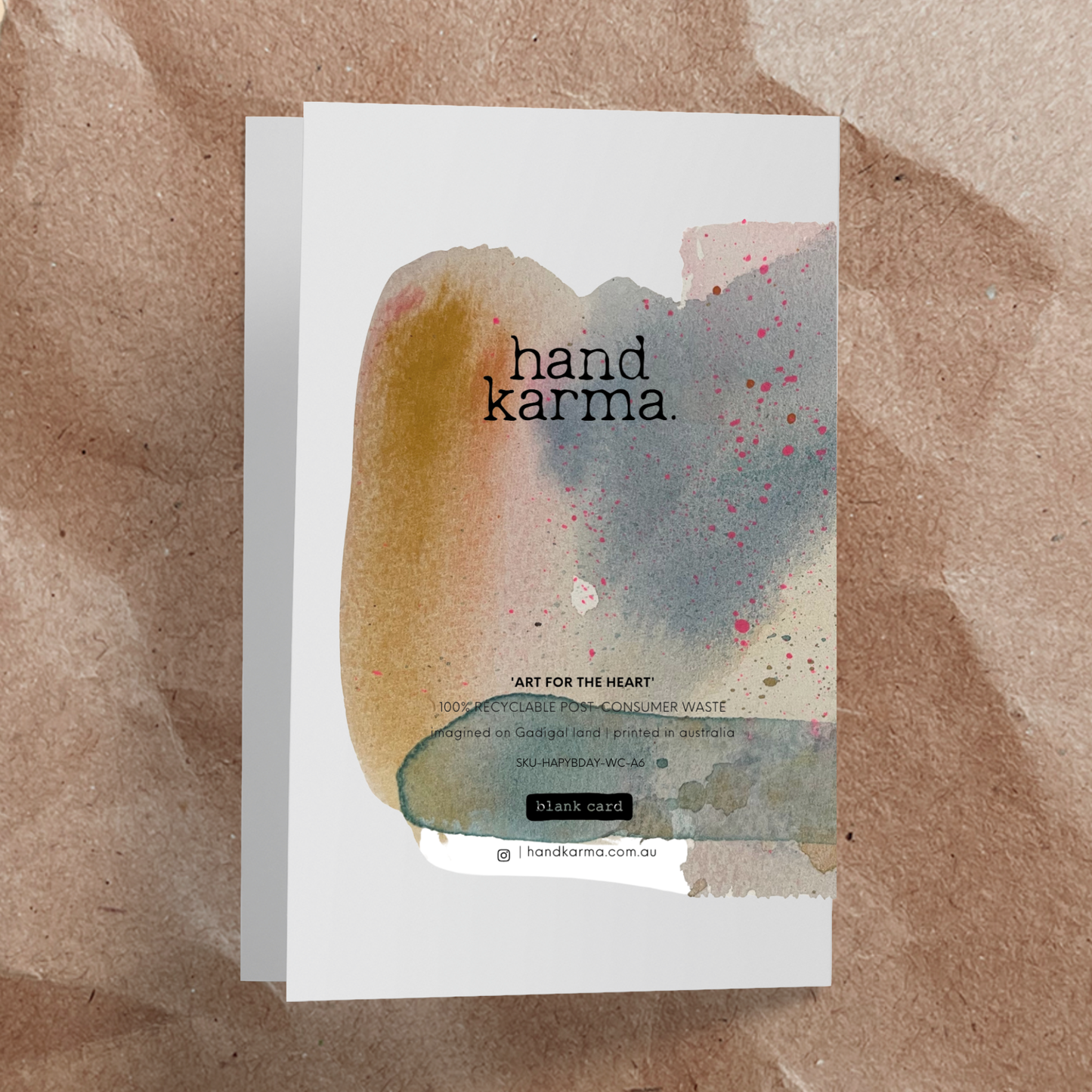 Happy Birthday - Watercolour