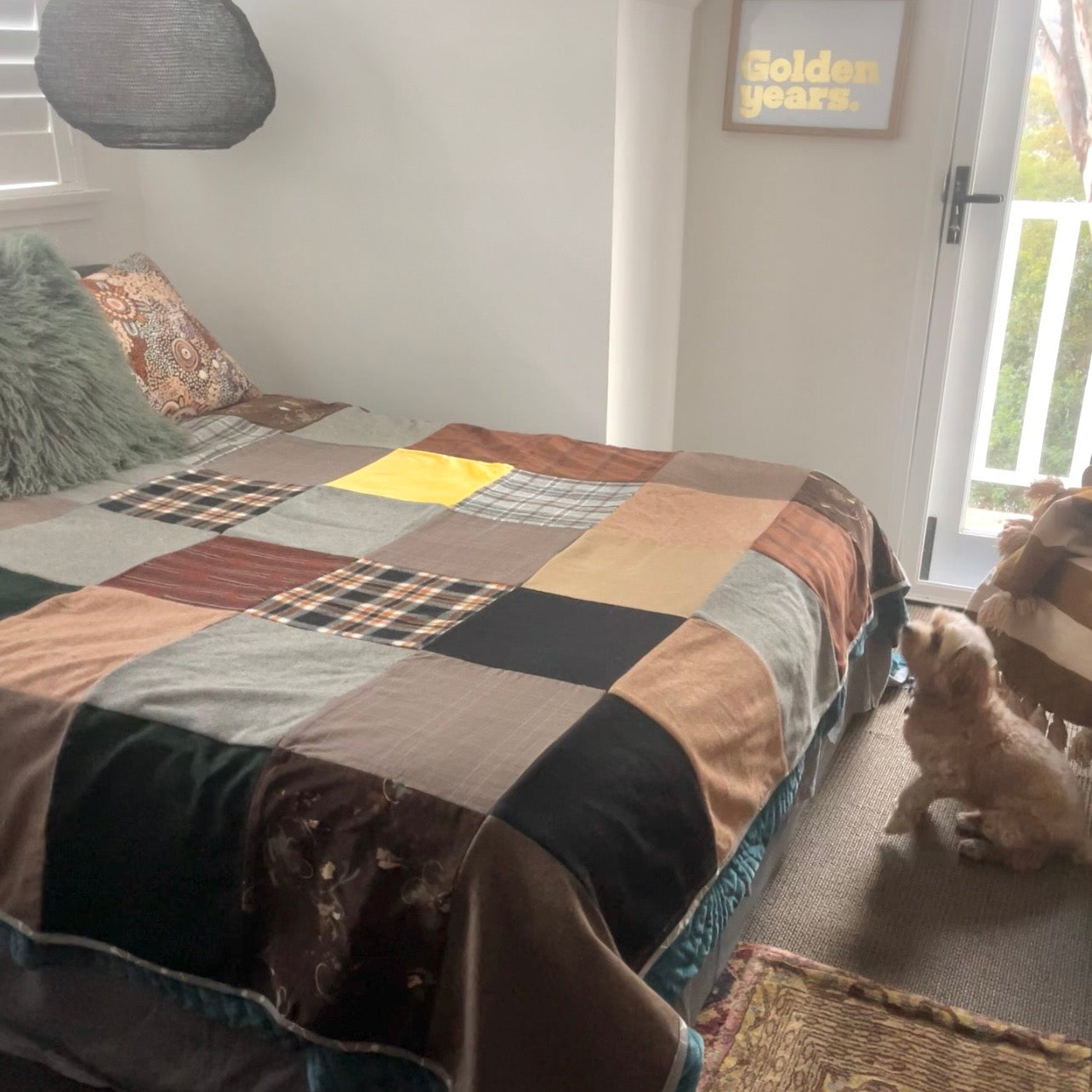 The Patchwork Story Throw - "Hilda"