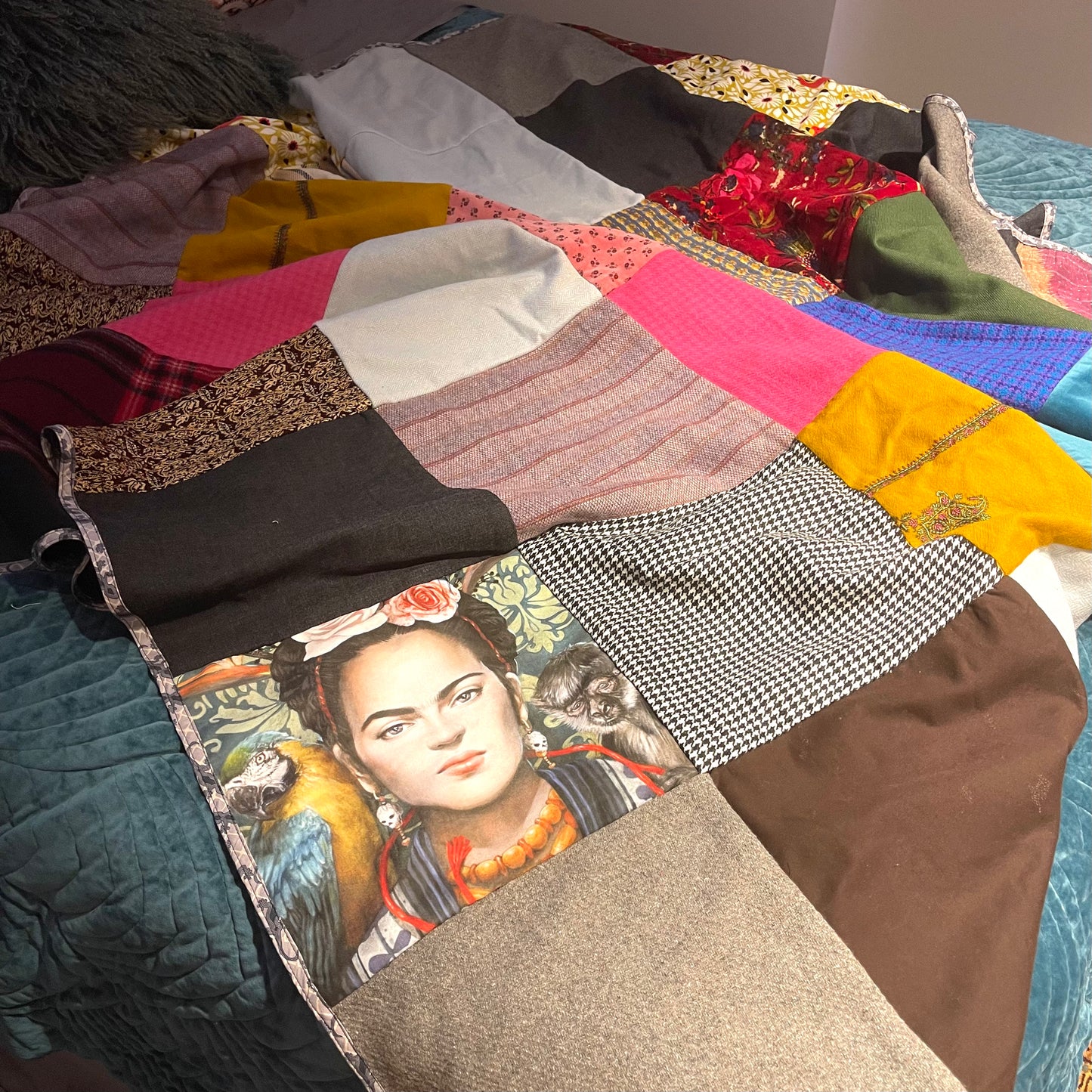 The Patchwork story throw - "Lola"