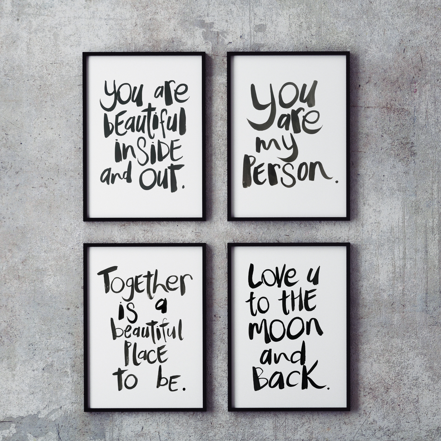 Quotes A4 & Free Card