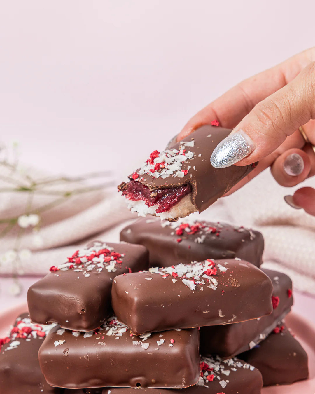 Raspberry Ripe Bars- 2 Pack