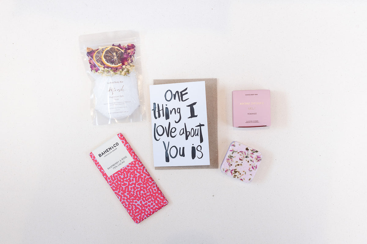 "One Thing I love about you is ..." Gift Box