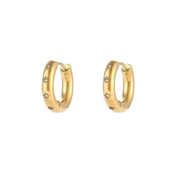 Etoile - Gold Huggie