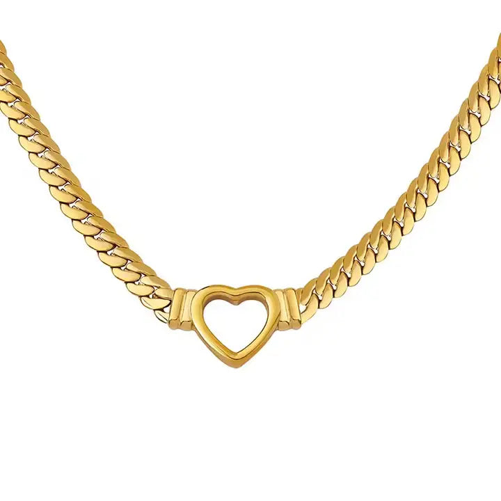 With Love Necklace gold Plated Necklace