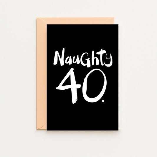 Naughty 40 - BLACK