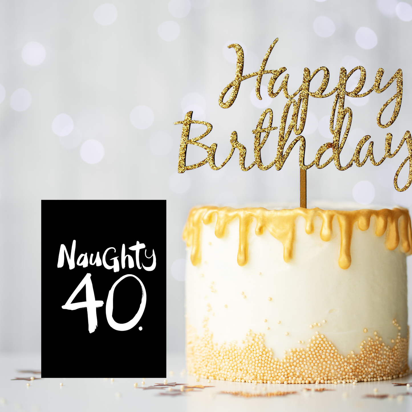 Naughty 40 - BLACK