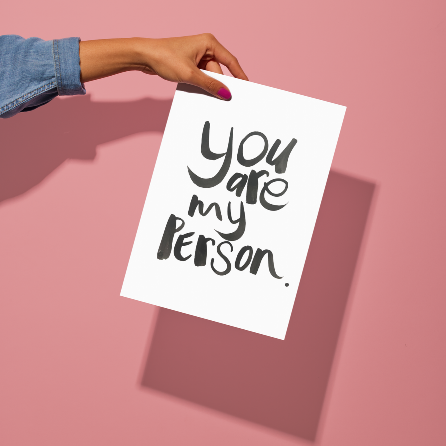 Quote A4- You are my person.
