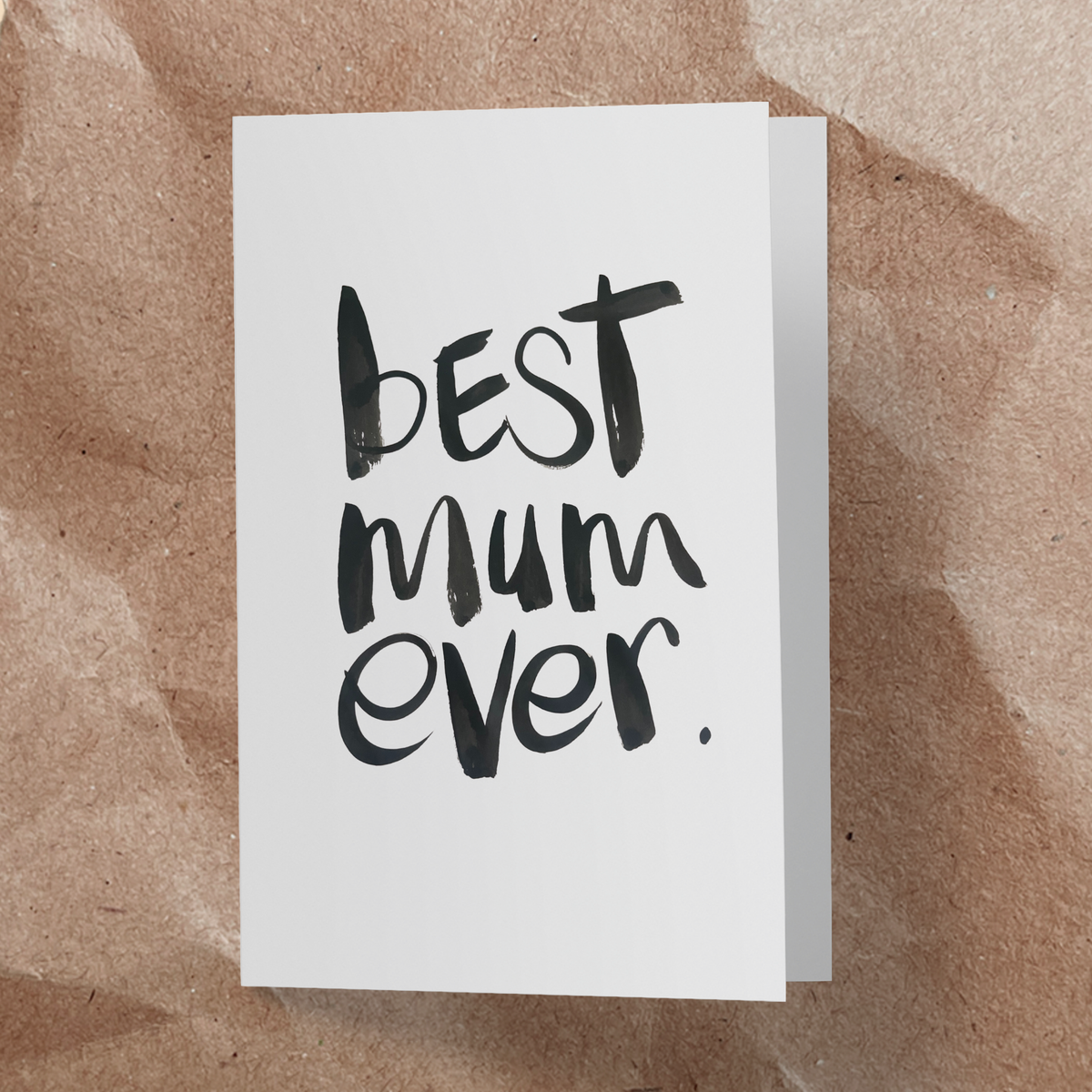 Best mum ever Card - Handkarma
