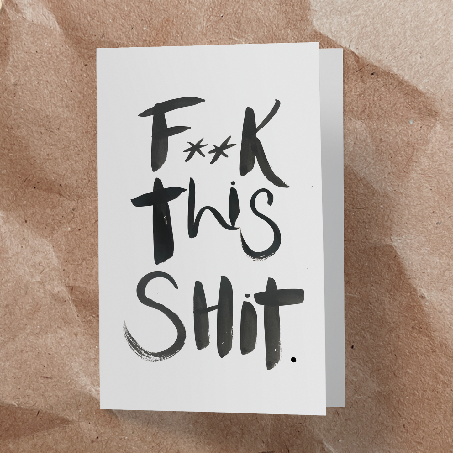 F**k this shit