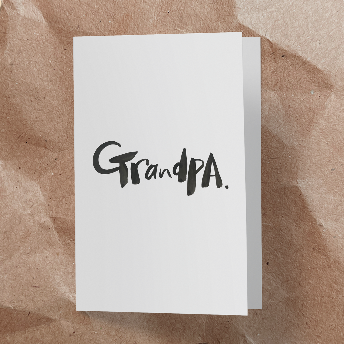Grandpa Card - Handkarma