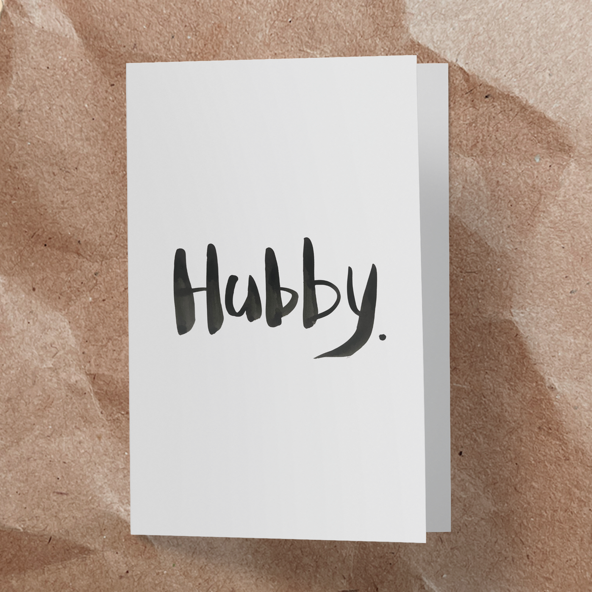 Hubby card - Handkarma