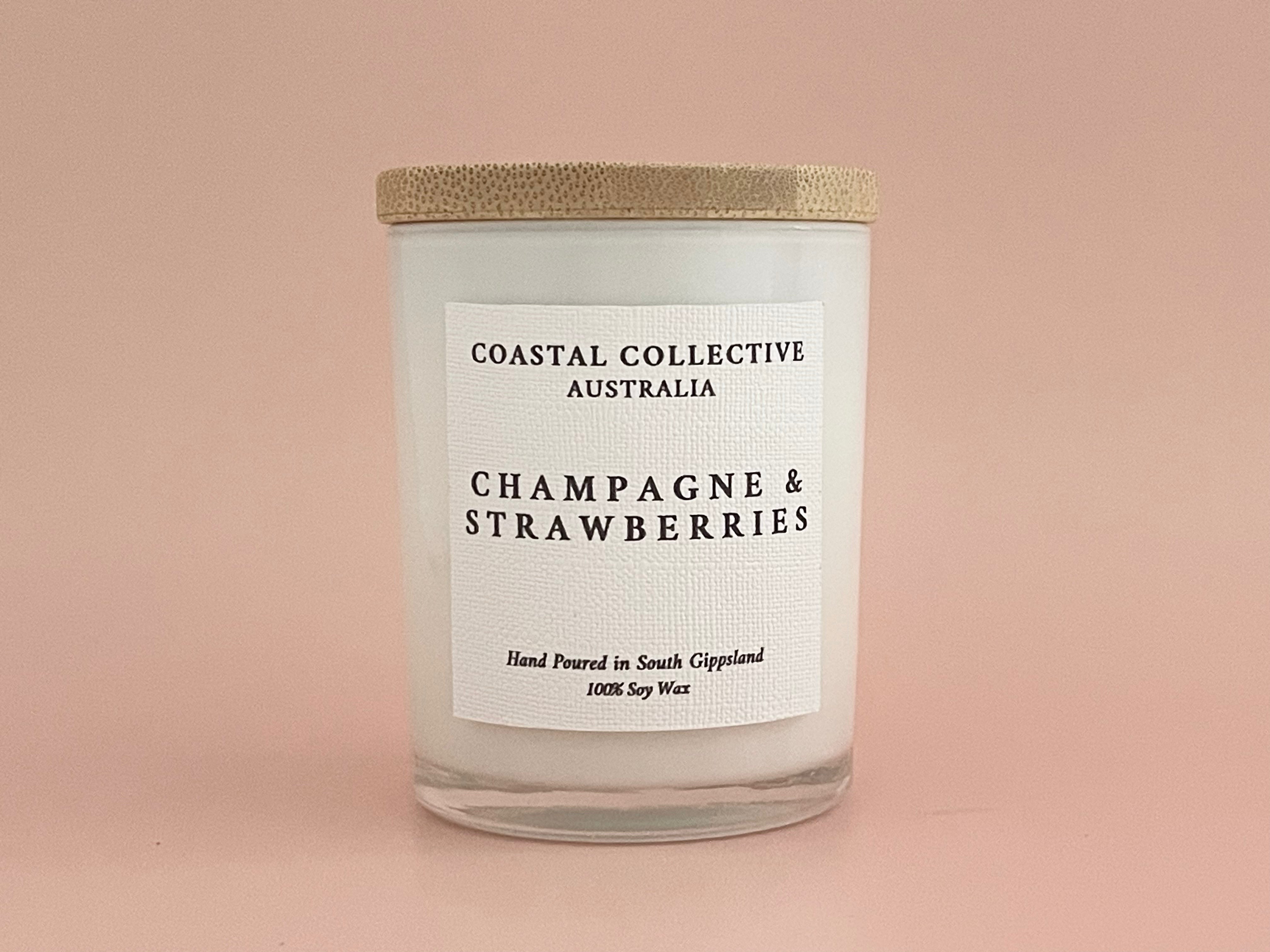 Mini Candle - Champagne & Strawberries