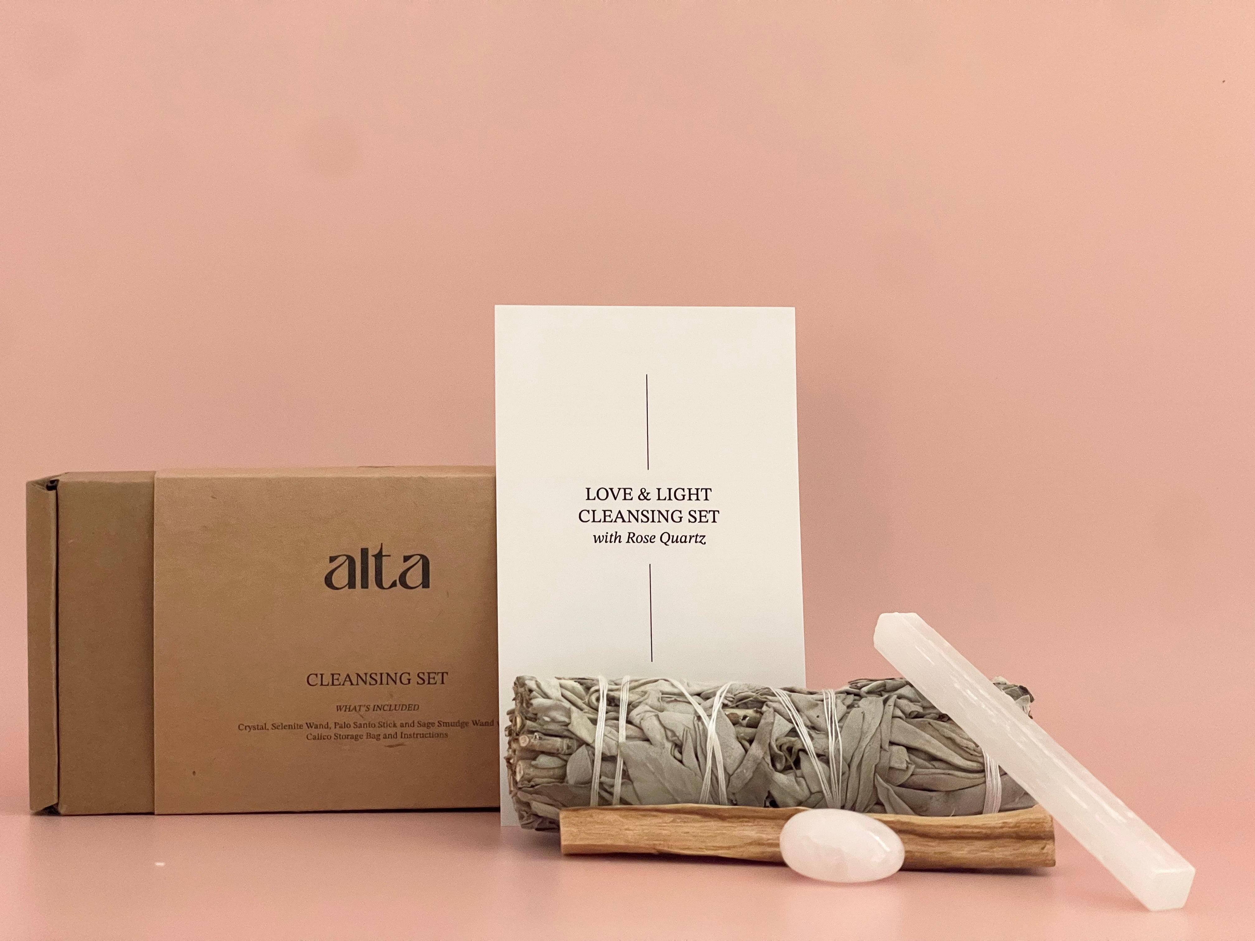 Love & Light Smudge Kit.