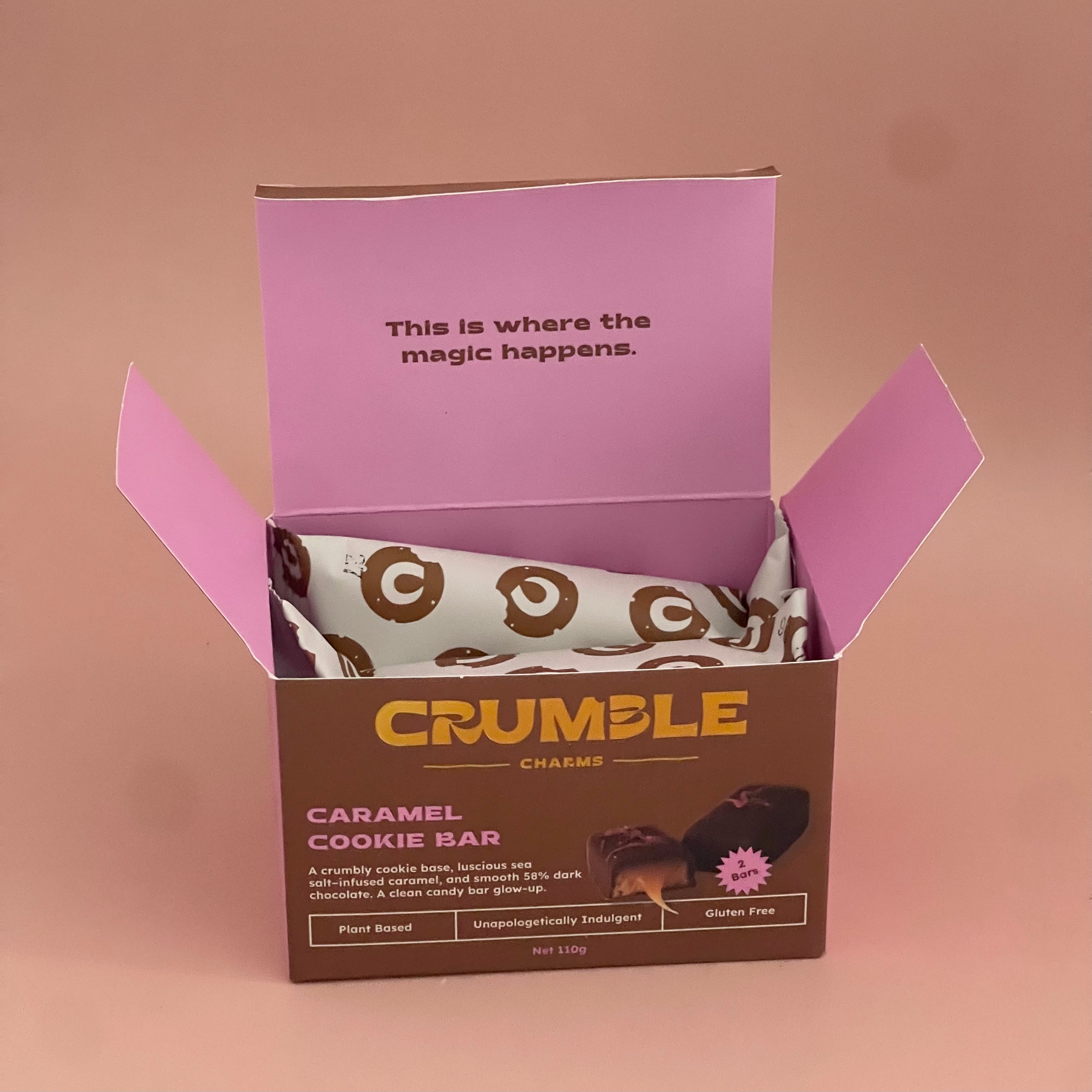 Caramel Cookie Bar- 2 Pack