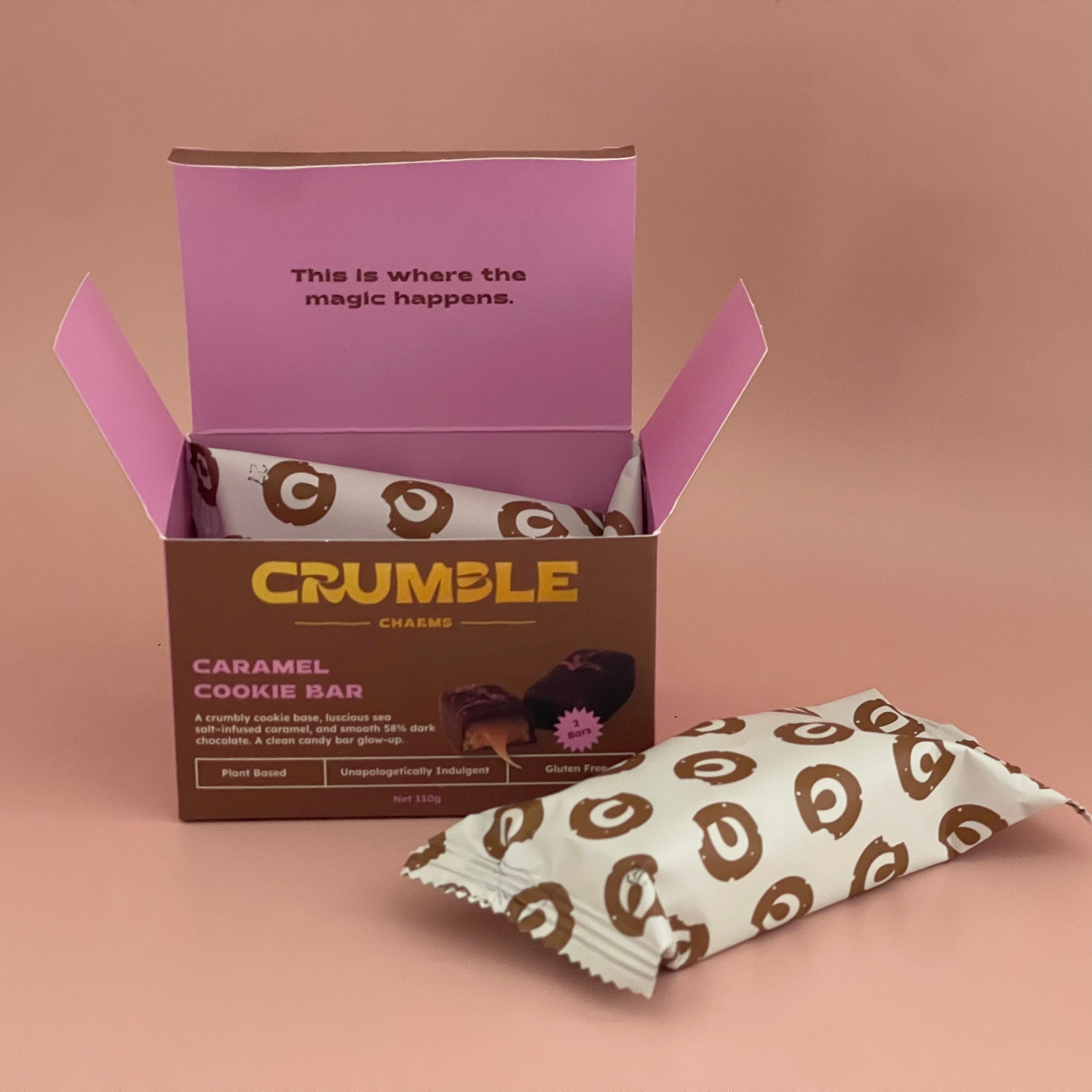 Caramel Cookie Bar- 2 Pack
