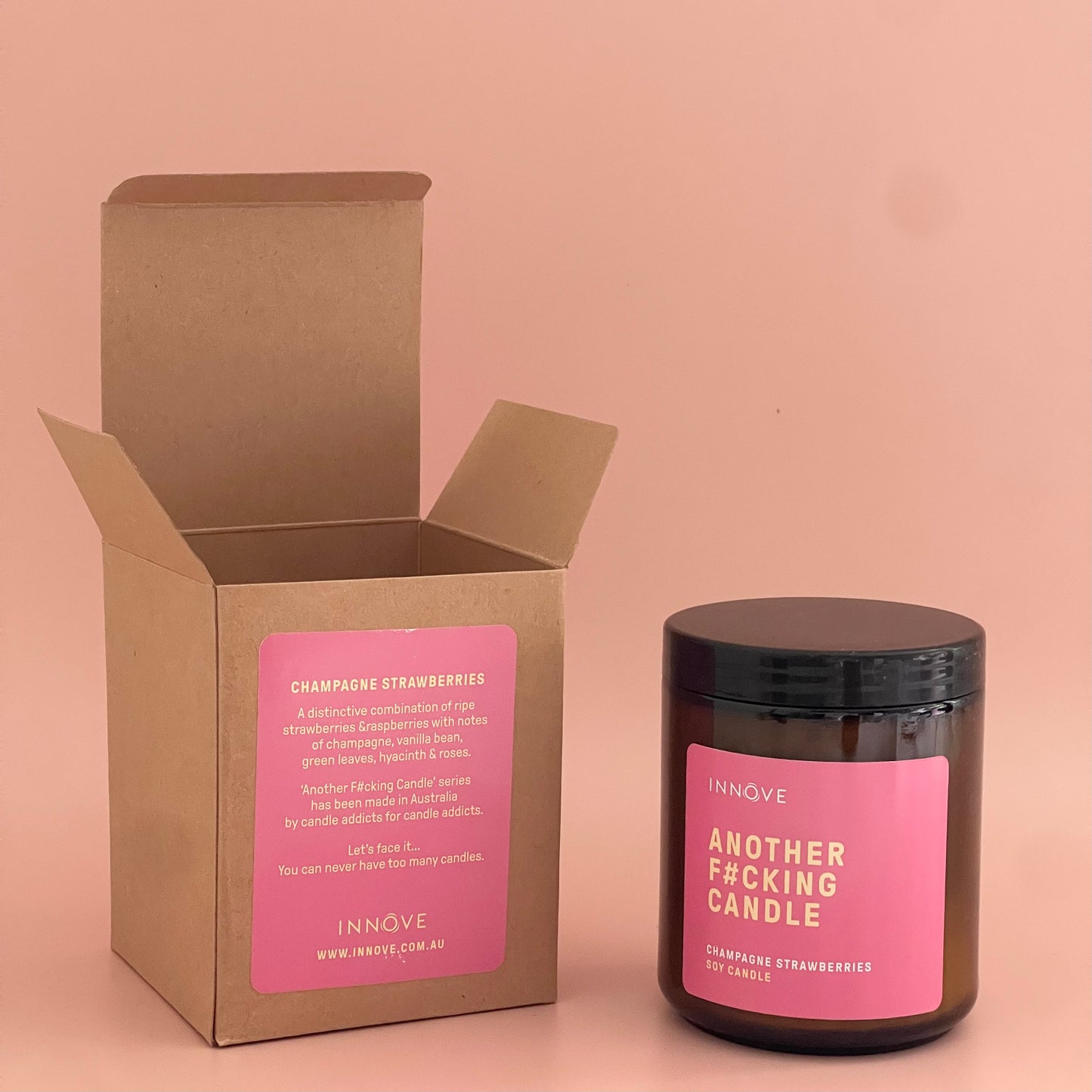 Another F##king Candle - Champagne & Strawberries