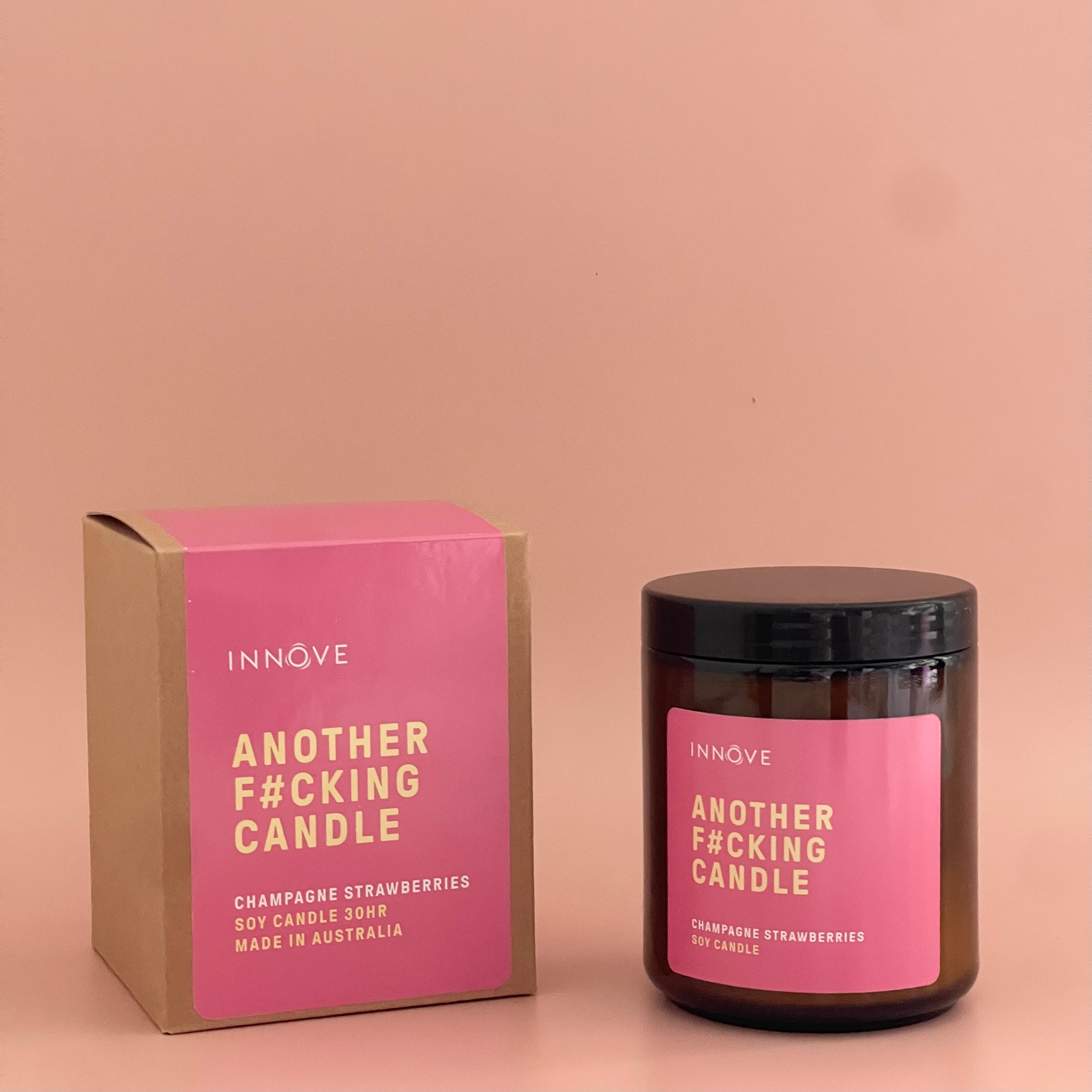 Another F##king Candle - Champagne & Strawberries