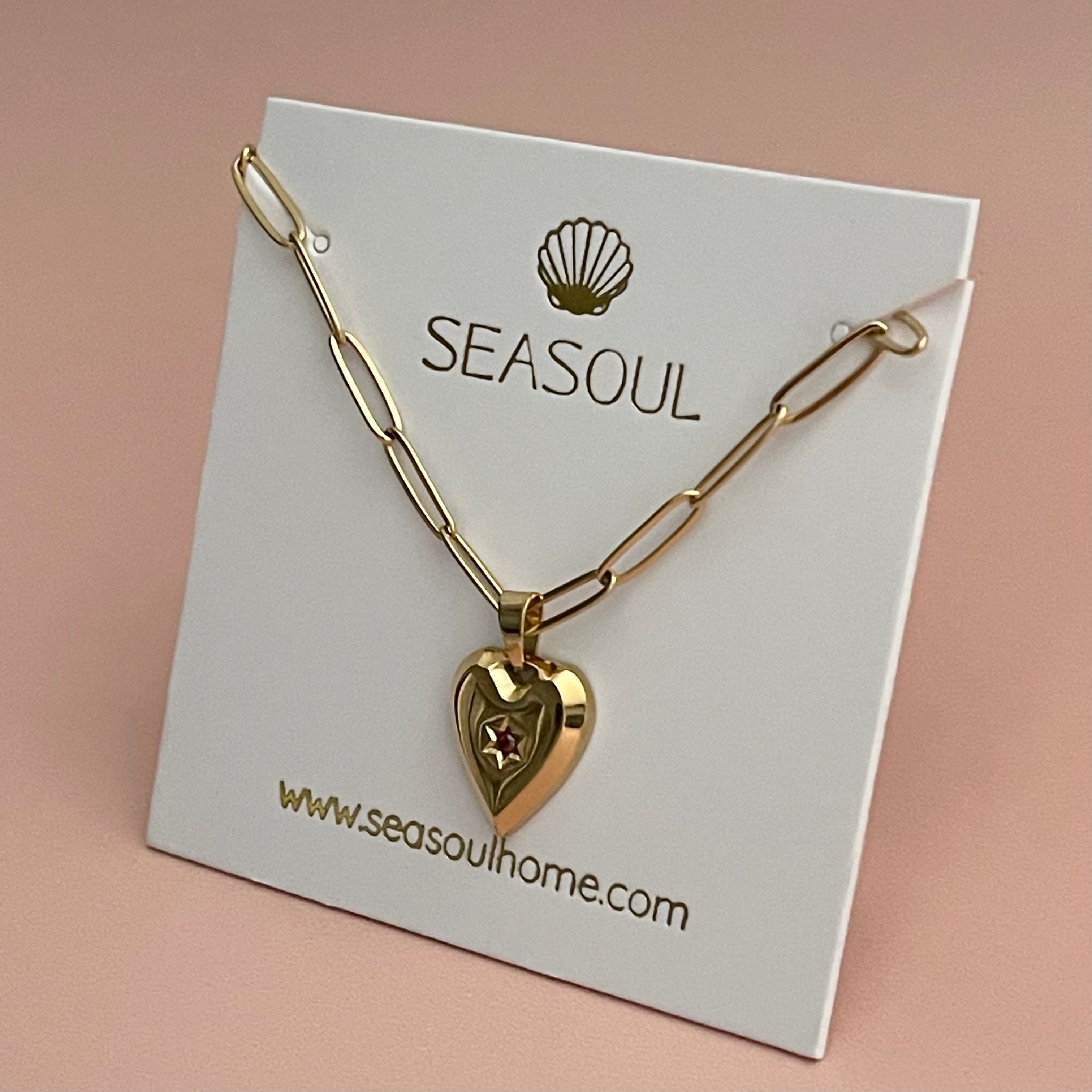 Sweetheart Gold Necklace