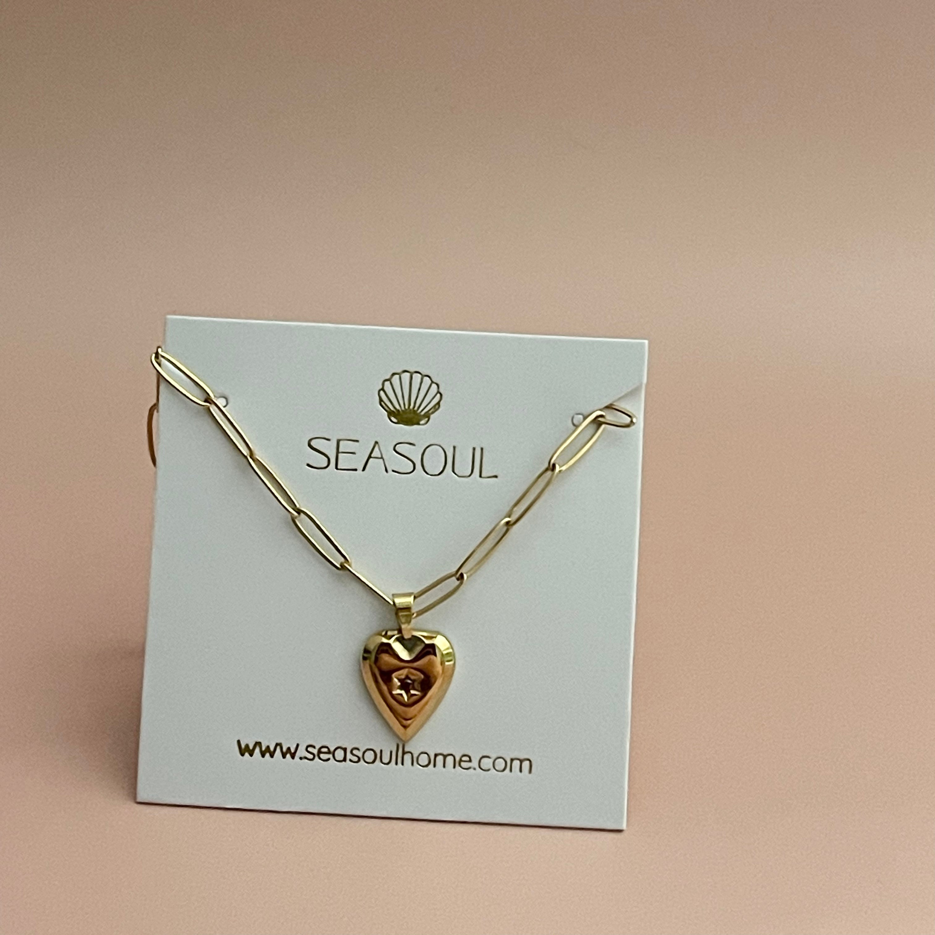 Sweetheart Gold Necklace