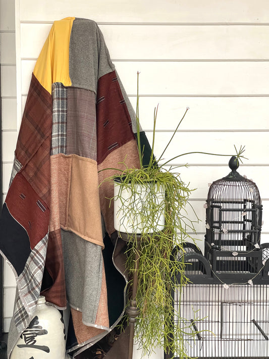 The Patchwork Story Throw - "Hilda"