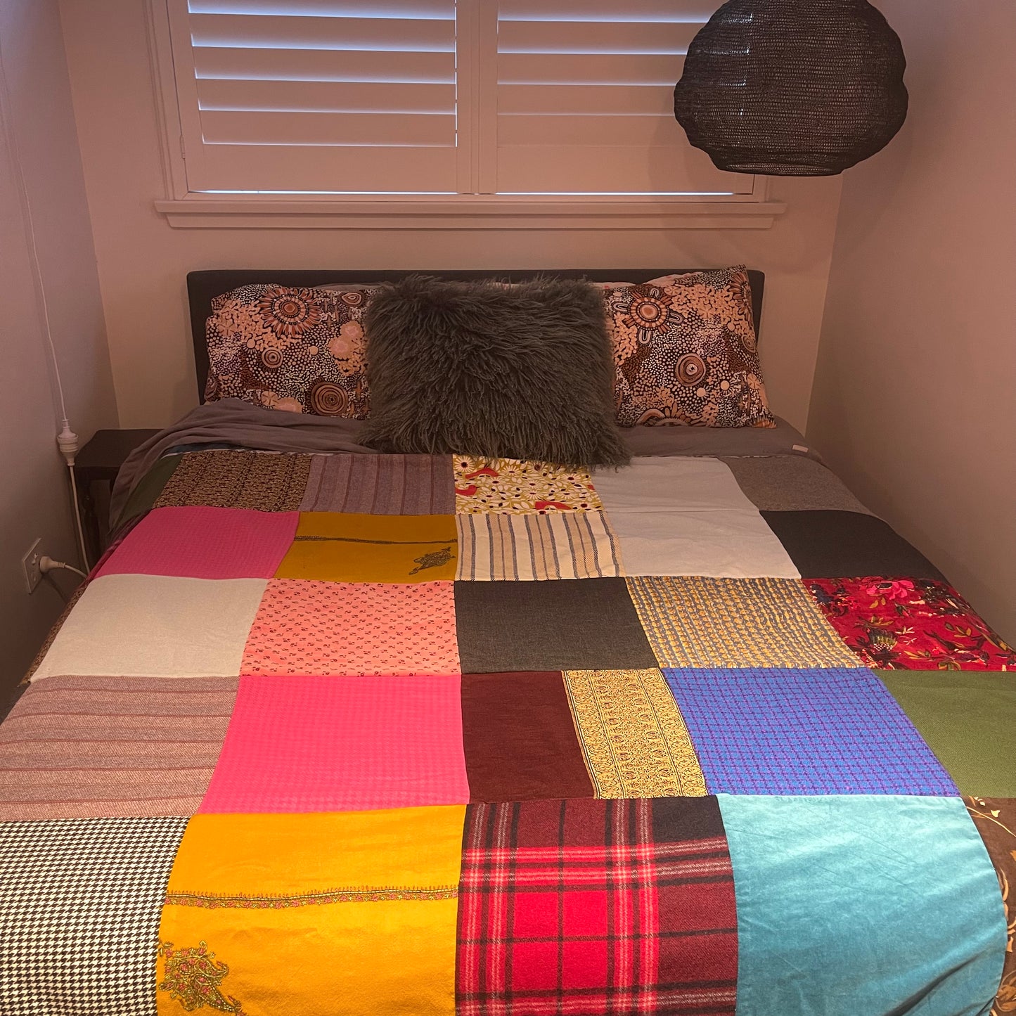 The Patchwork story throw - "Lola"
