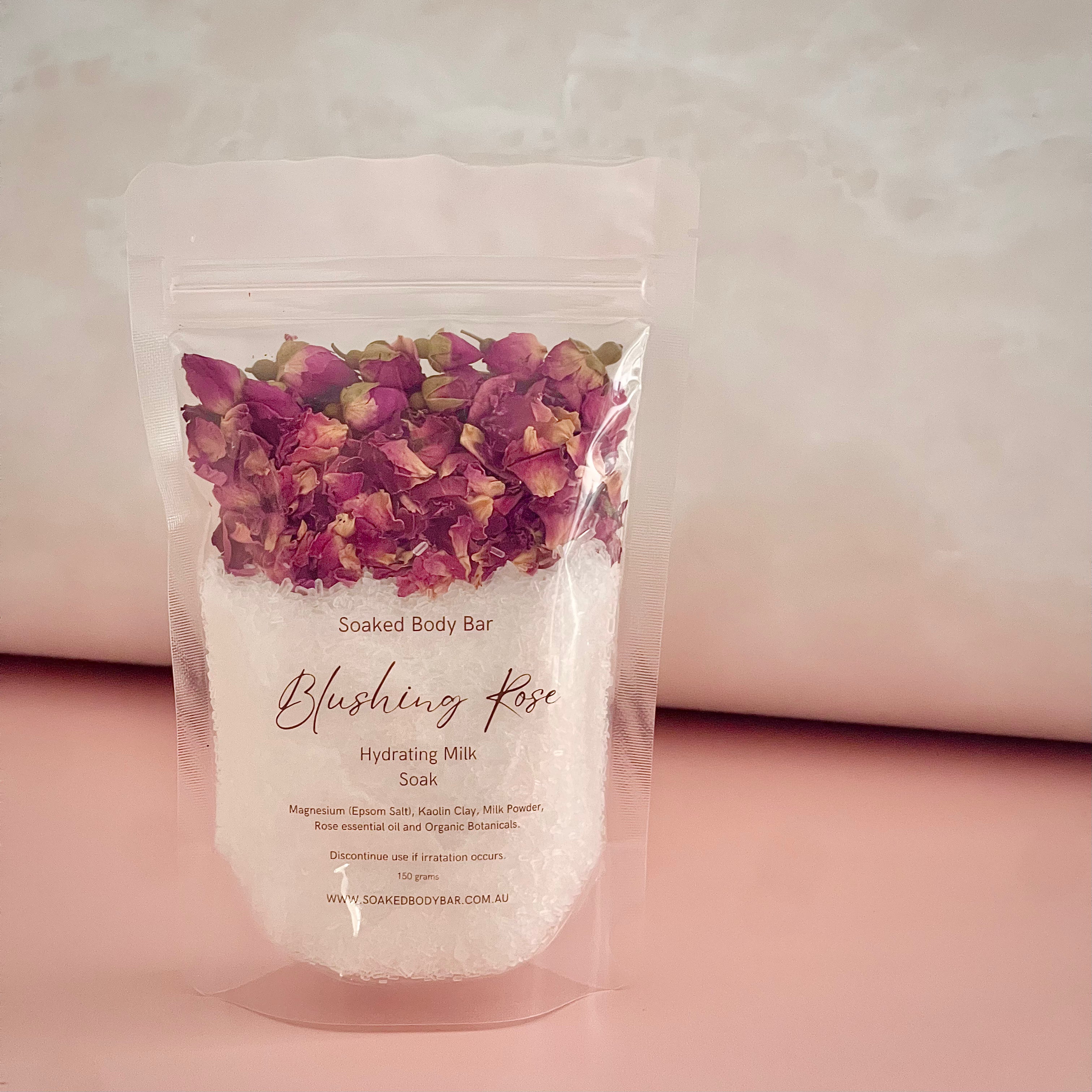 Hydrating Bath Milk Soak - Blushing Rose