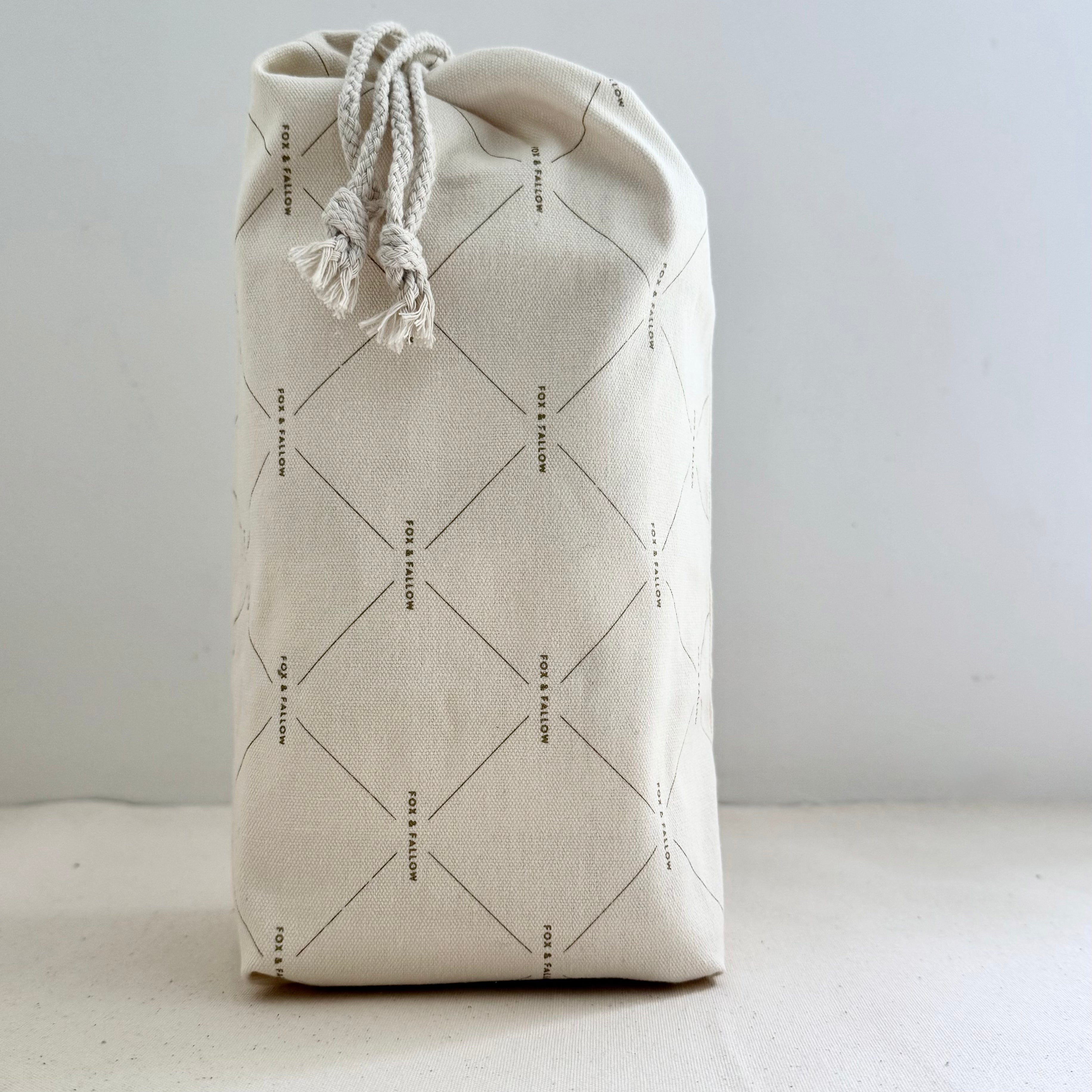 Toiletry Bag - Peach Stripe