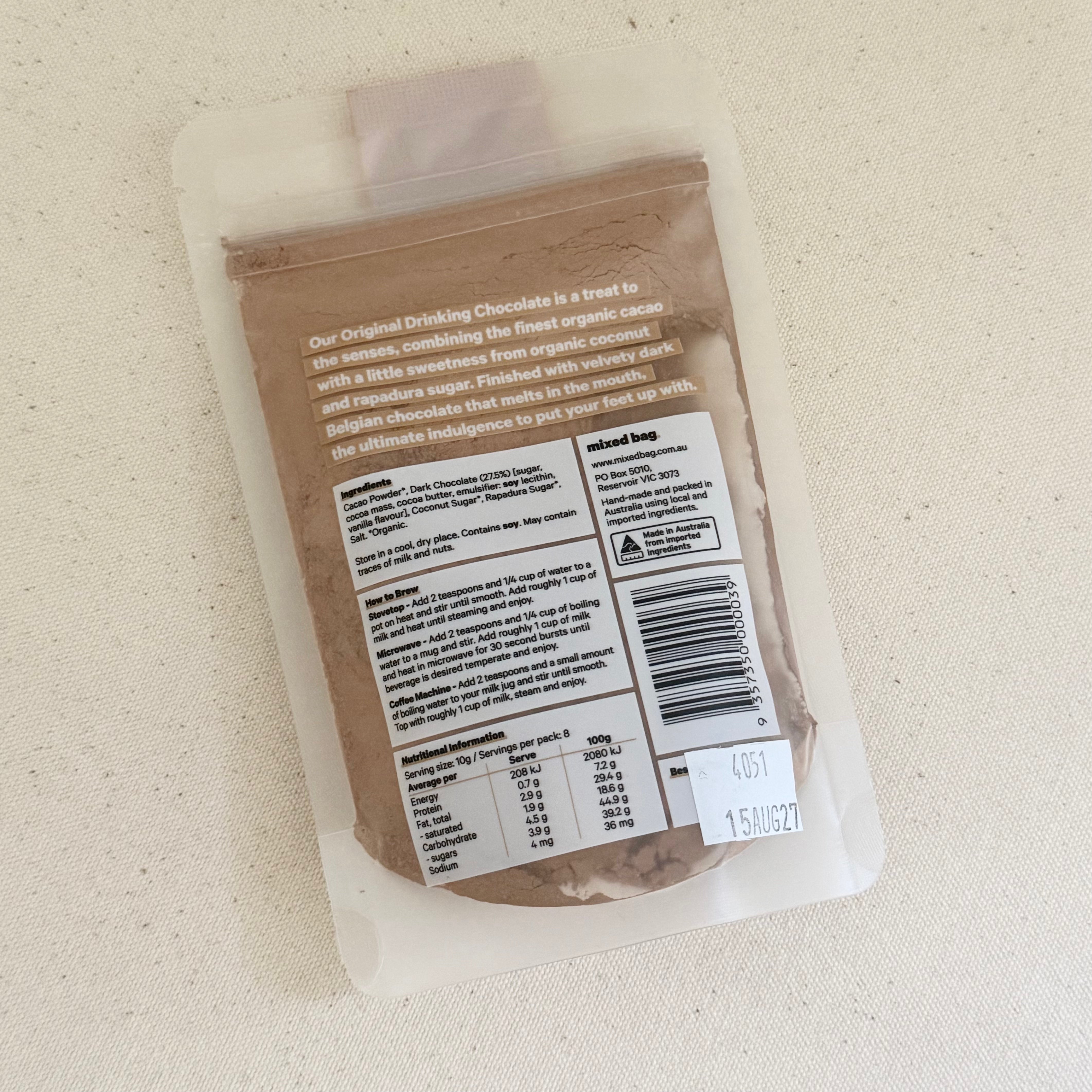 Original Drinking Chocolate