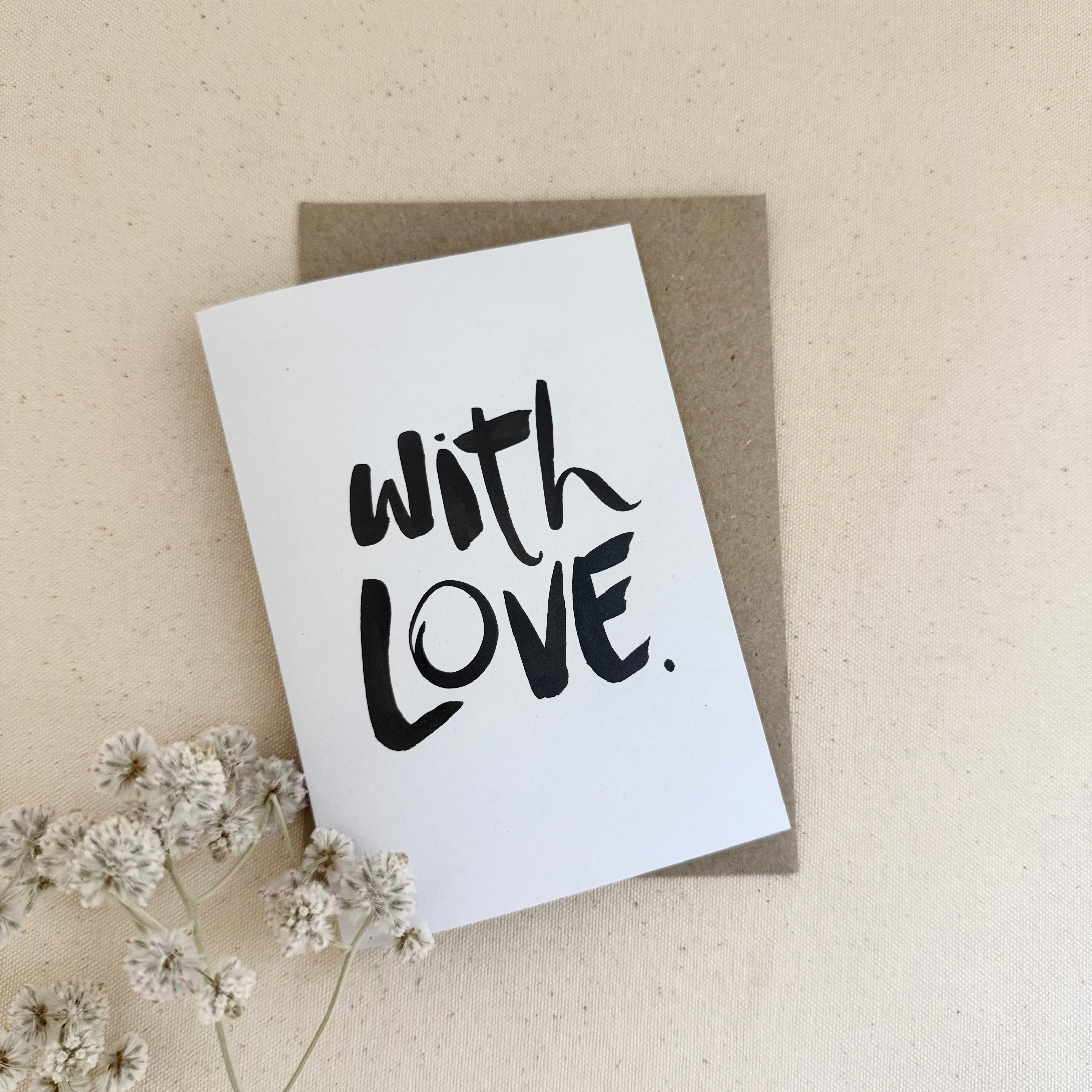With love Card - Handkarma
