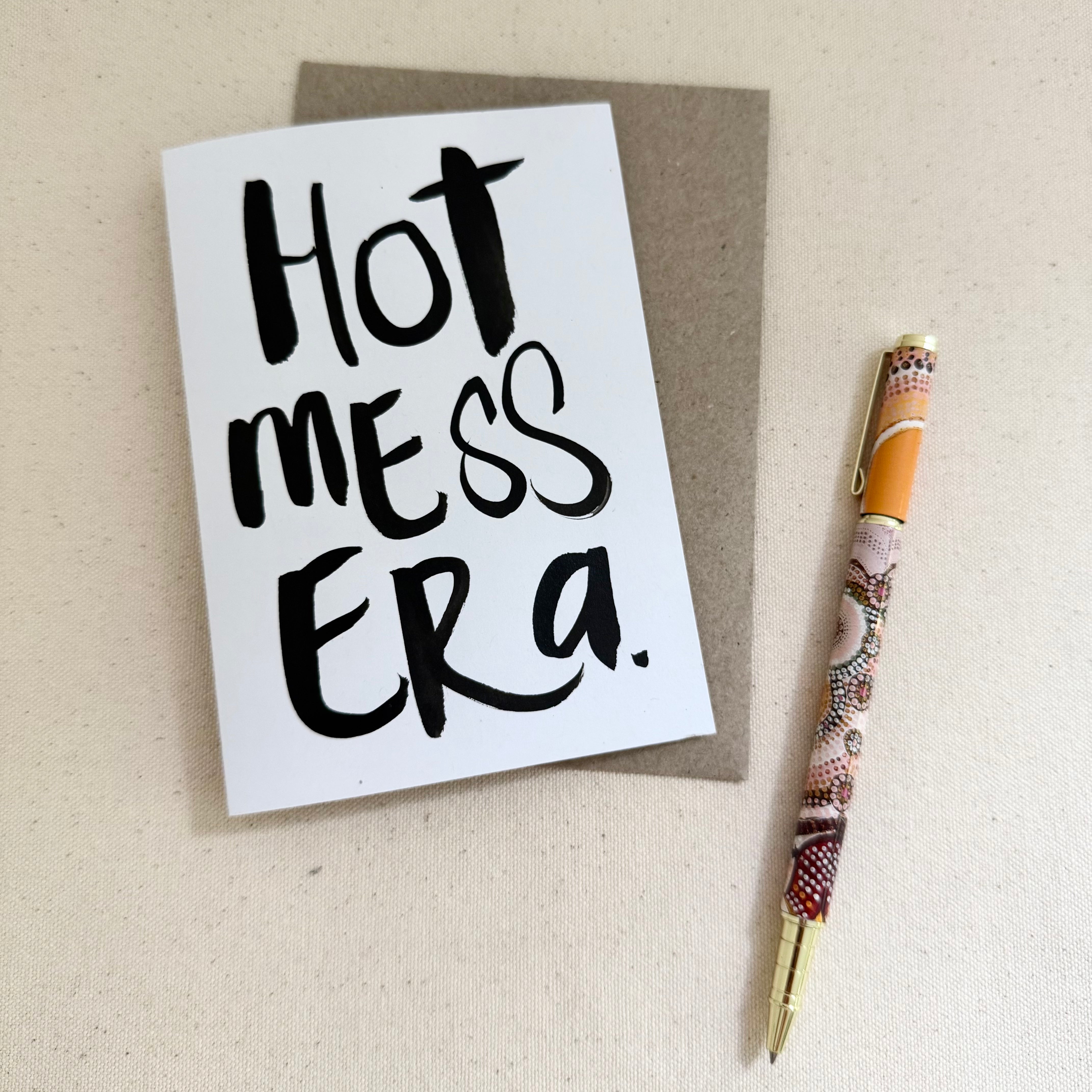 Hot Mess Era Card - Handkarma