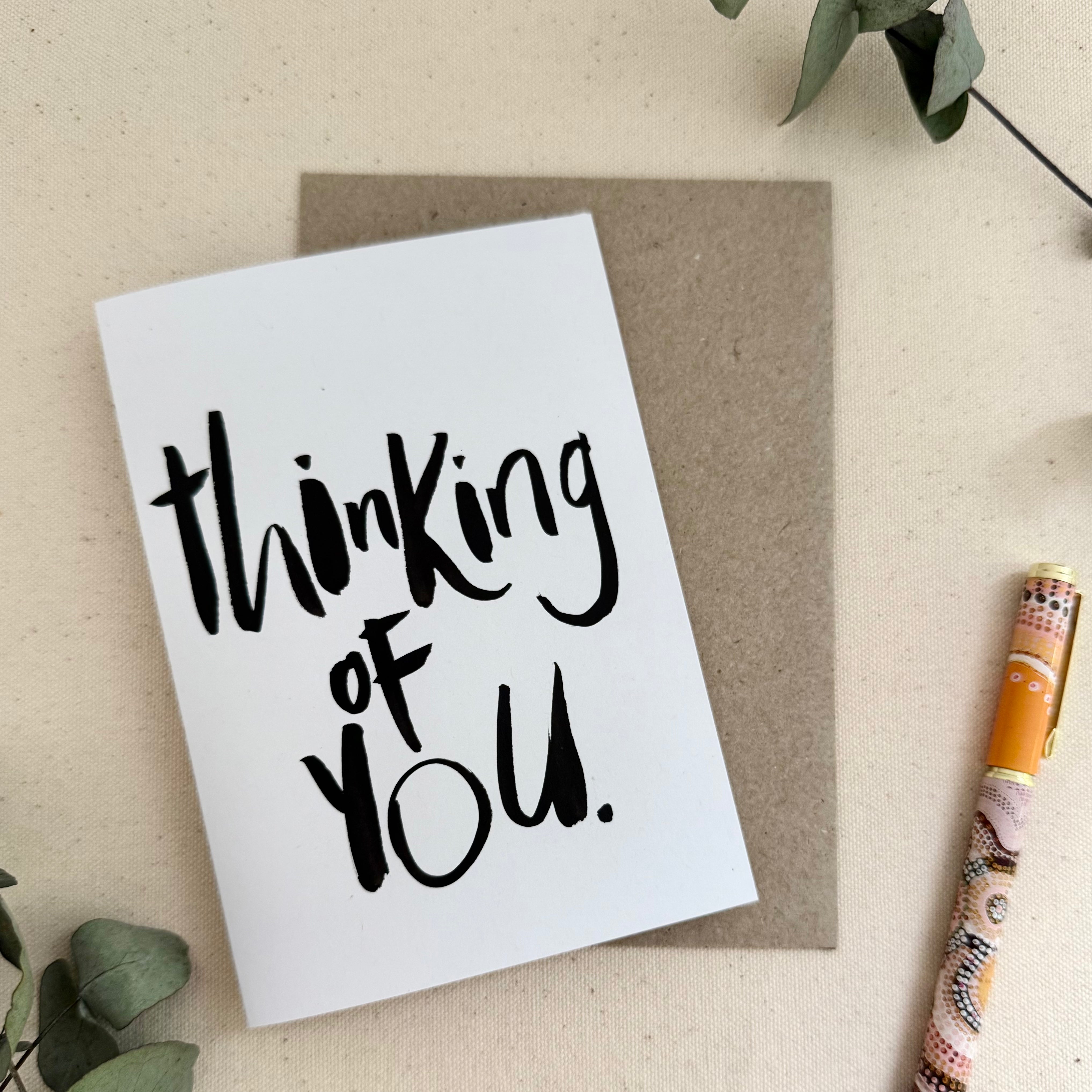 Thinking of you Card - Handkarma