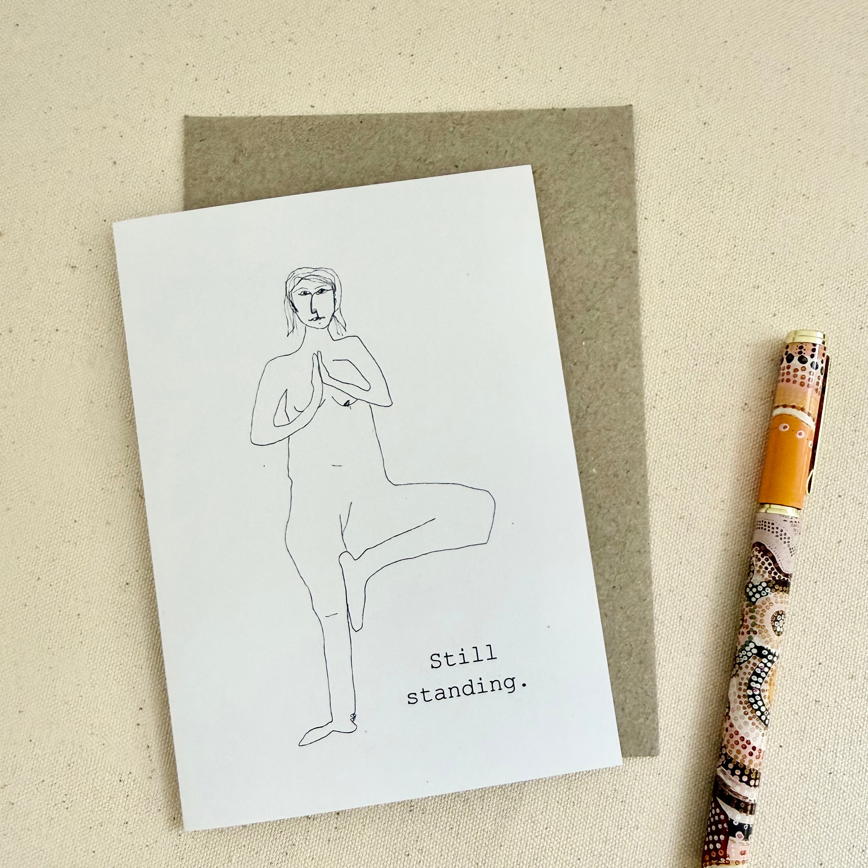 Still standing Card - Handkarma