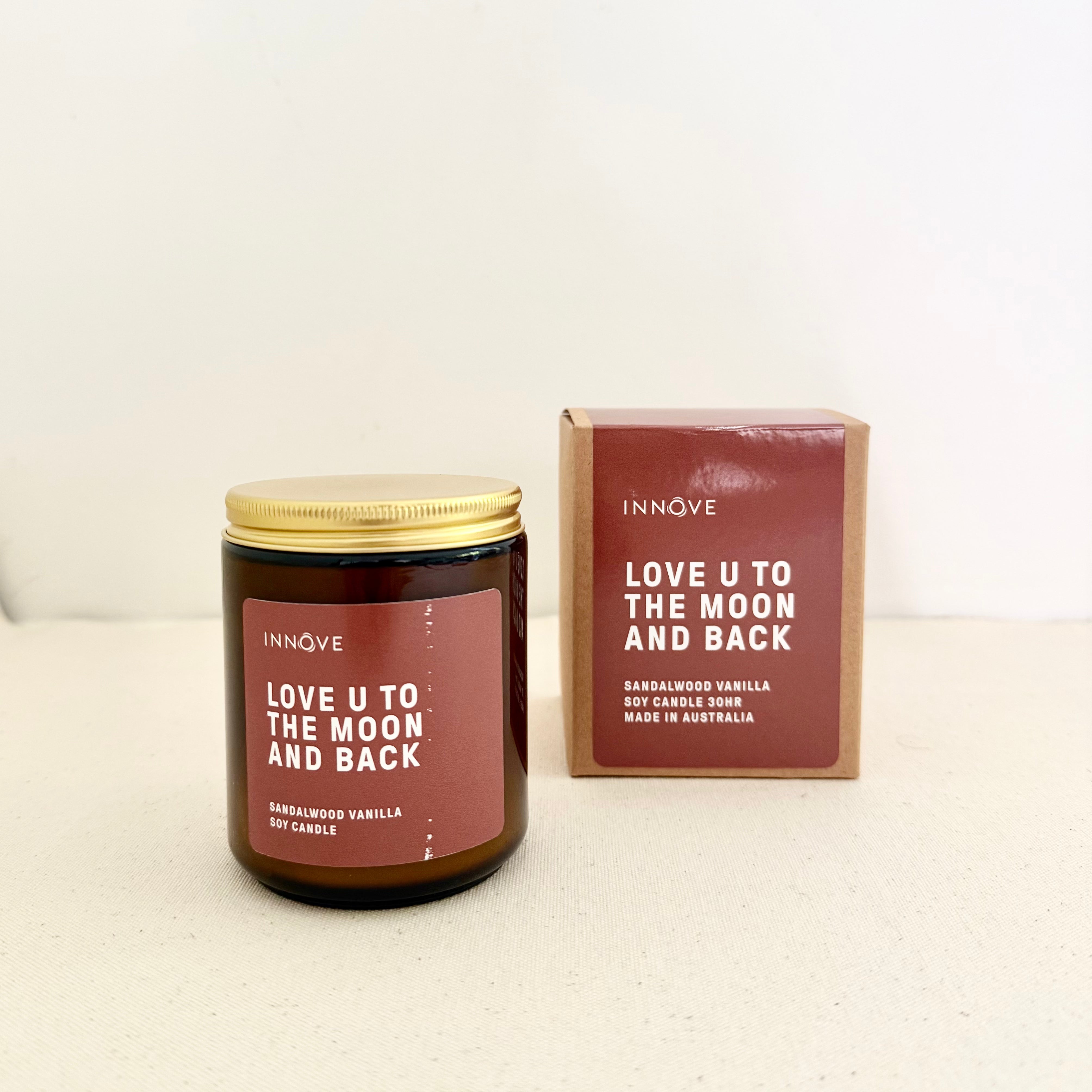 Love u to the Moon and Back Soy Candle