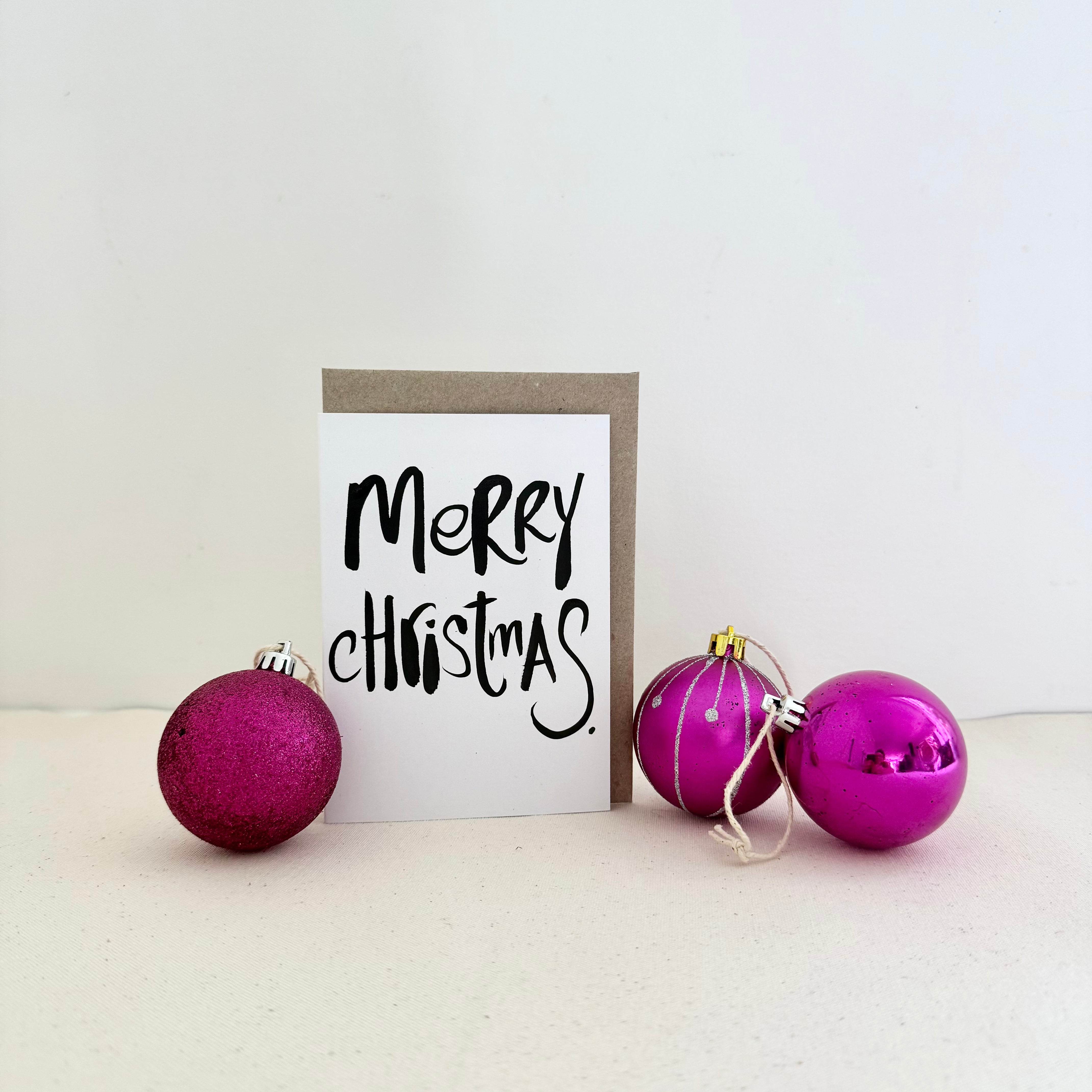 Merry Christmas Card - Handkarma