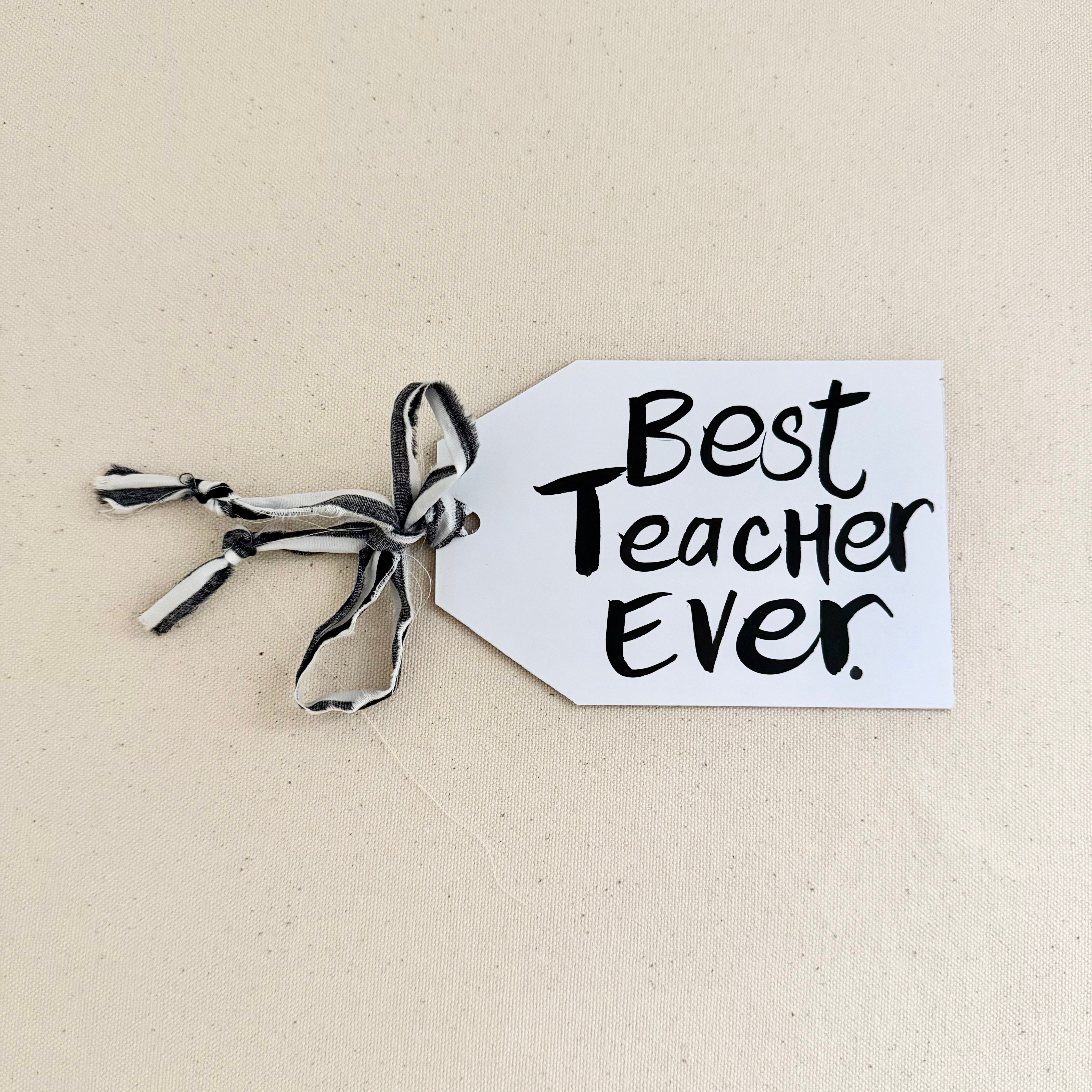 Teacher Gift Tags - Handkarma