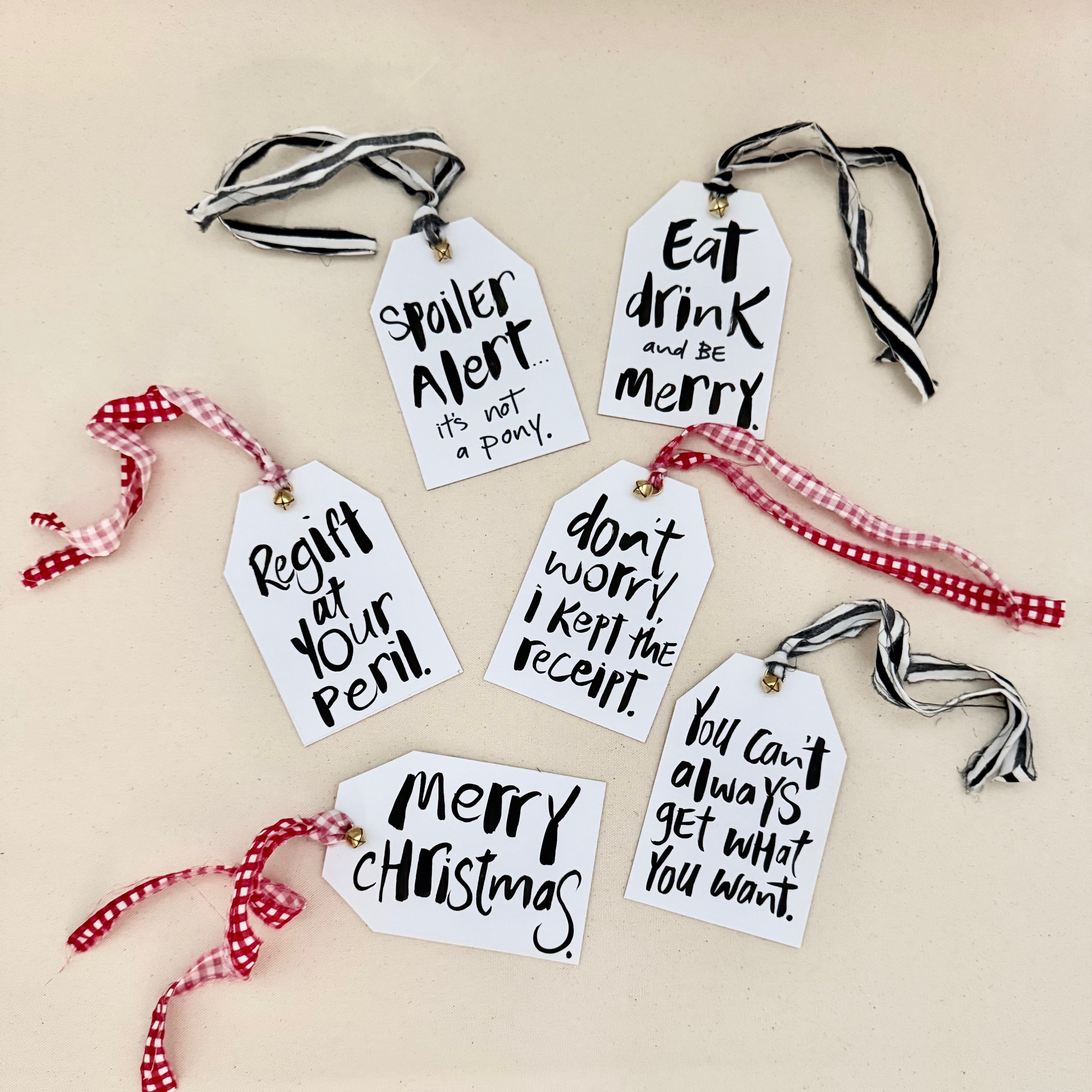 Christmas Gift Tags - Handkarma