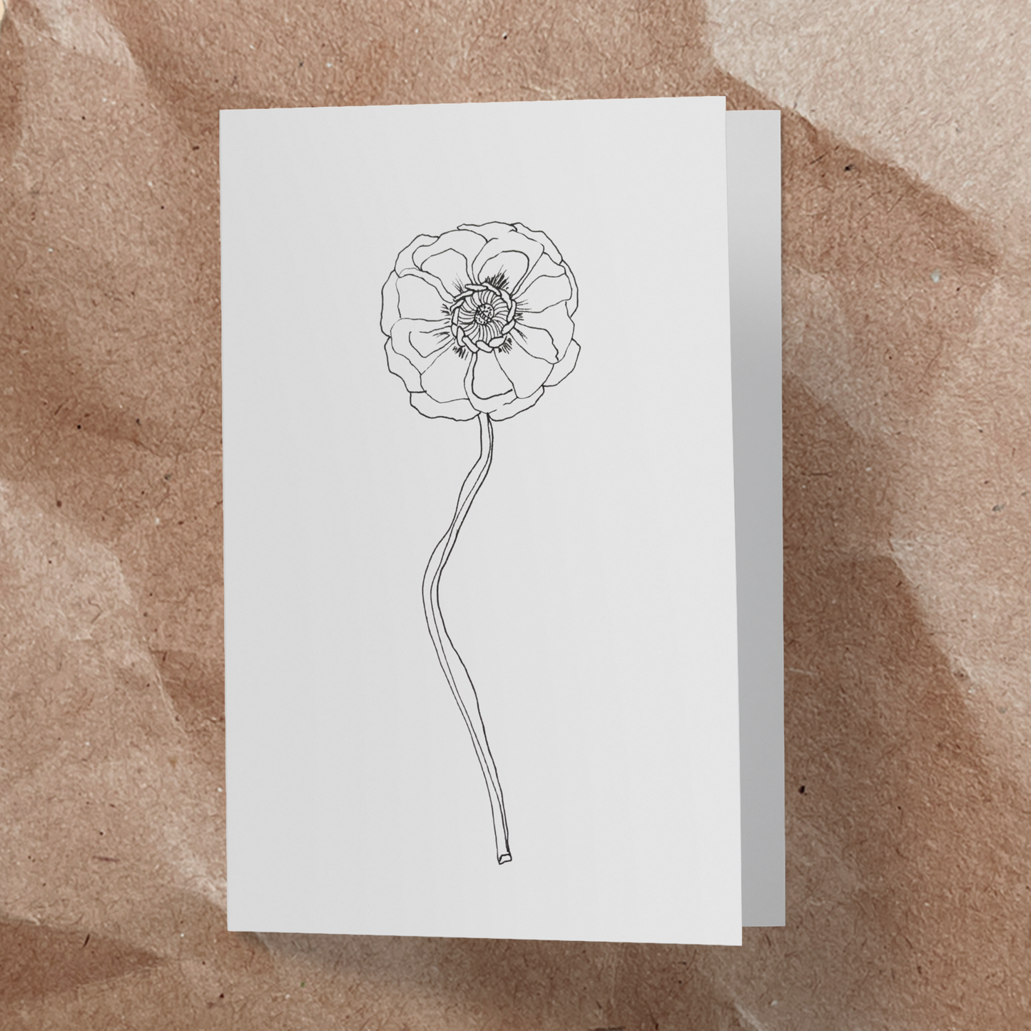 'Flower Wall' wrapping paper.