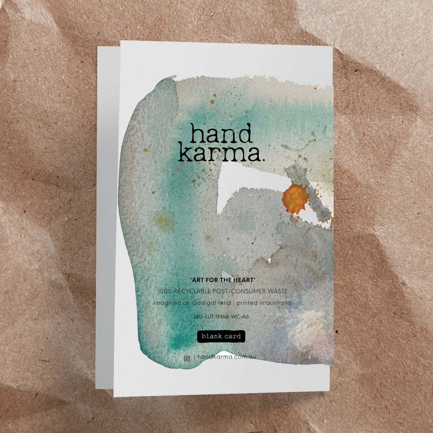 Love u to the moon and back-Watercolour