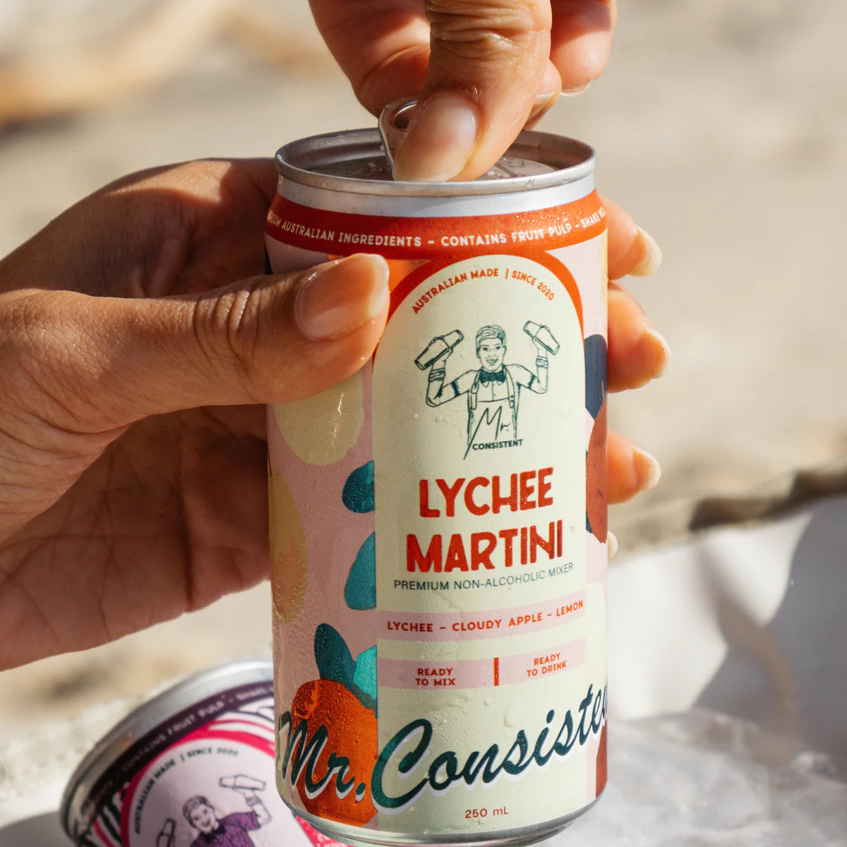 Lychee Martini Can - non alcoholic