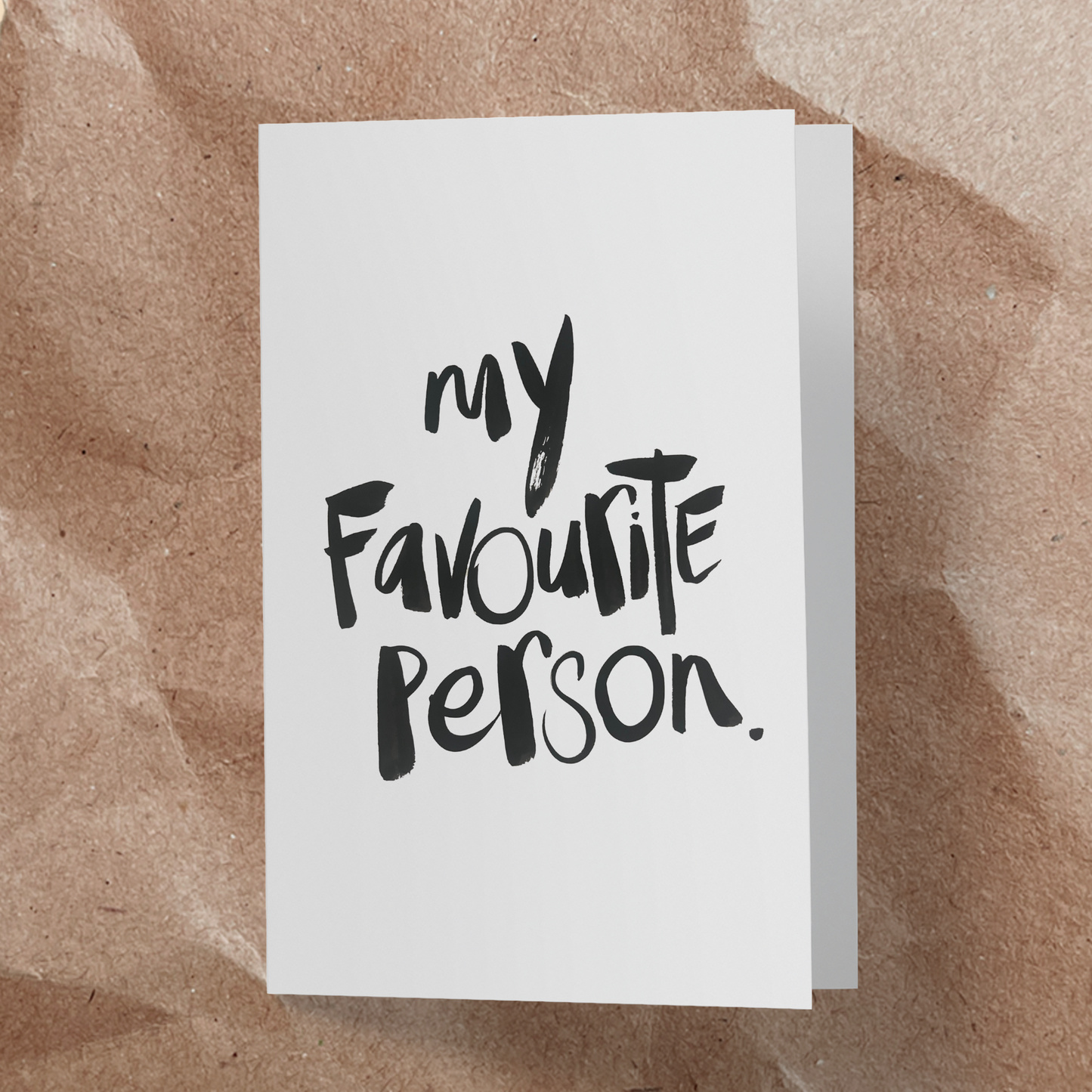 My favourite person.