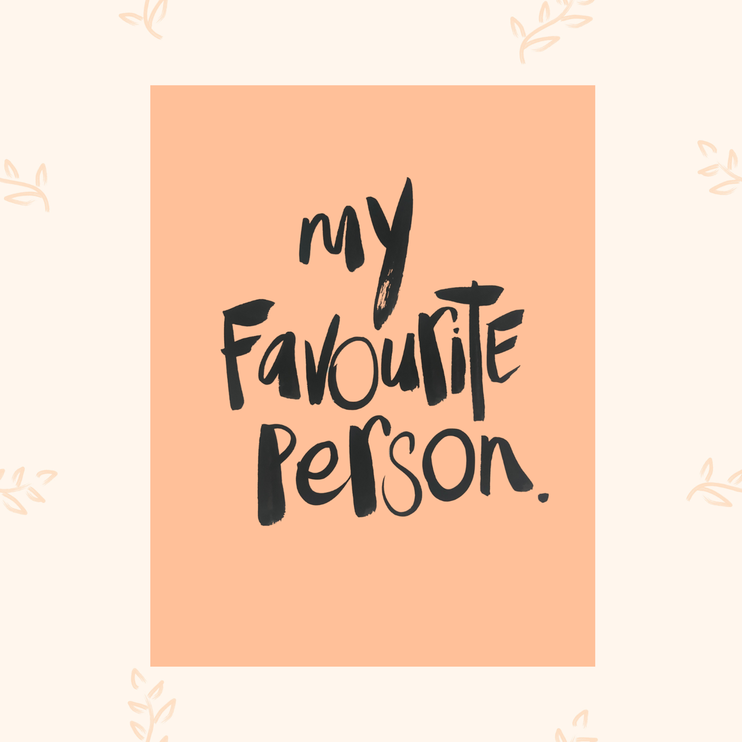 My favourite person-PEACH