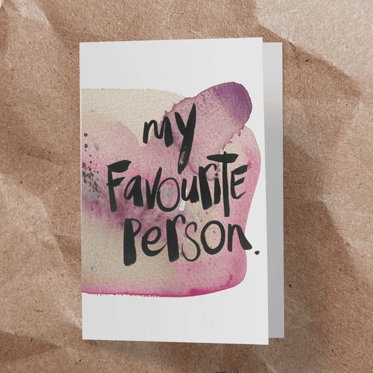 My fav person - watercolour