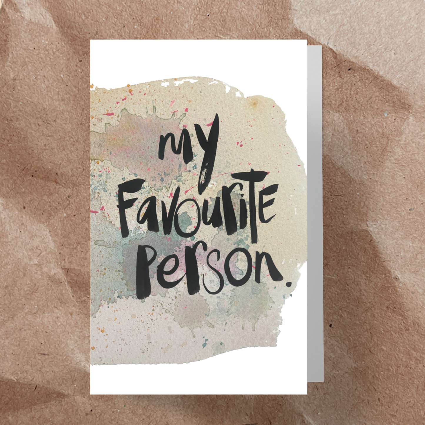My fav person - watercolour