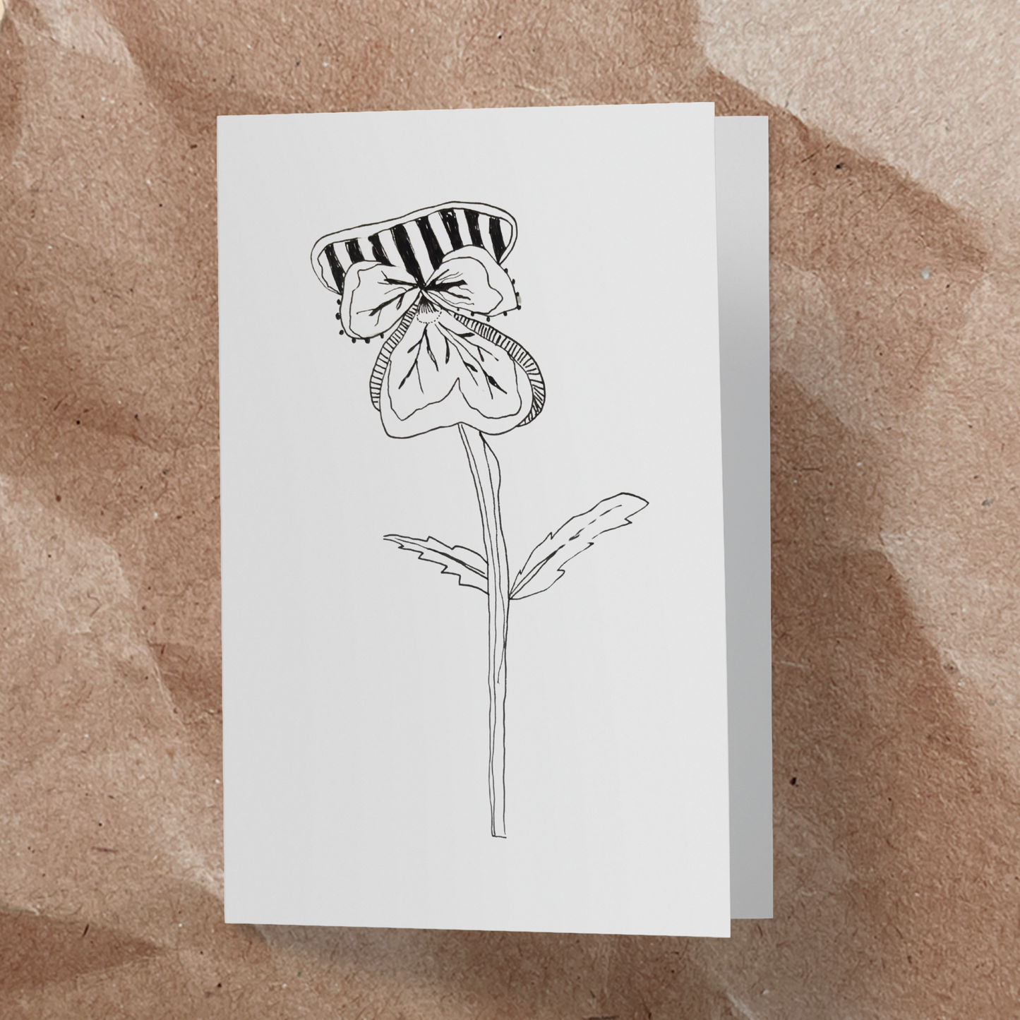 'Flower Wall' wrapping paper.