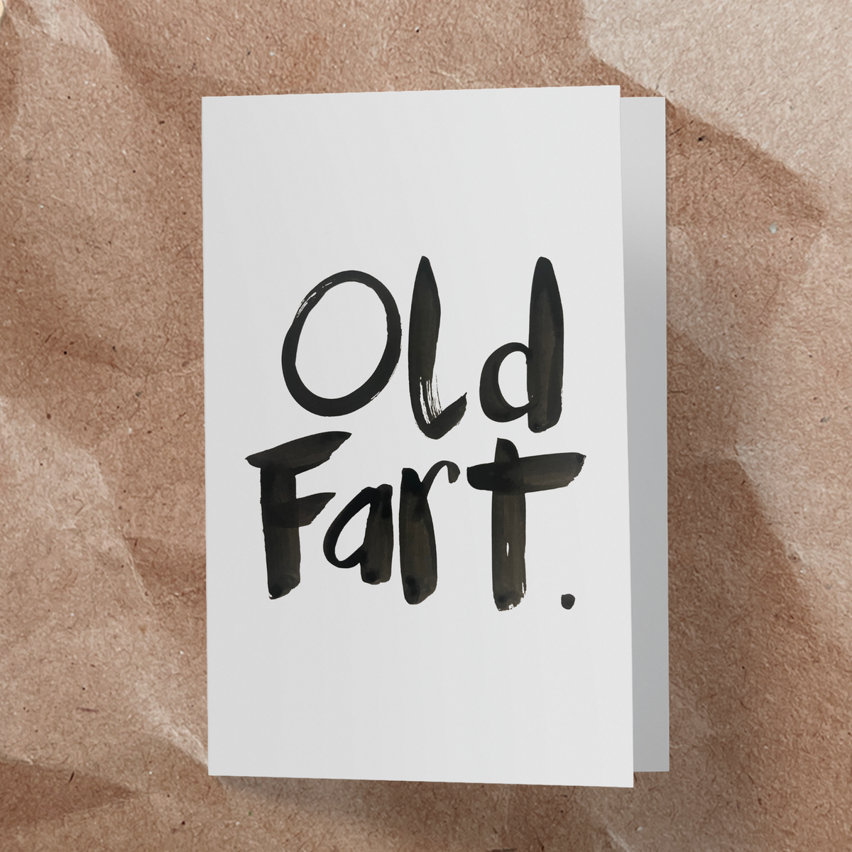 Old fart Card - Handkarma