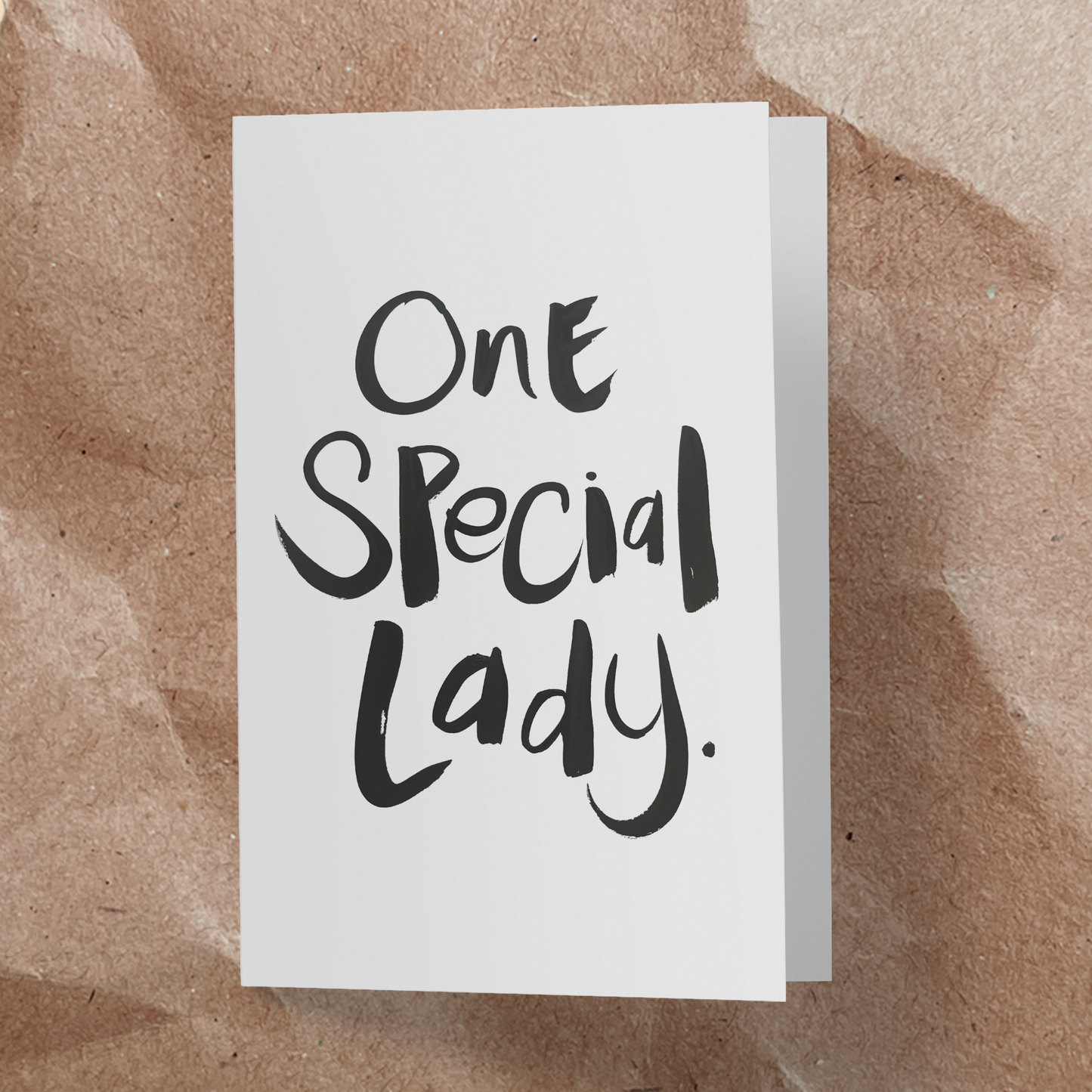 One special lady.
