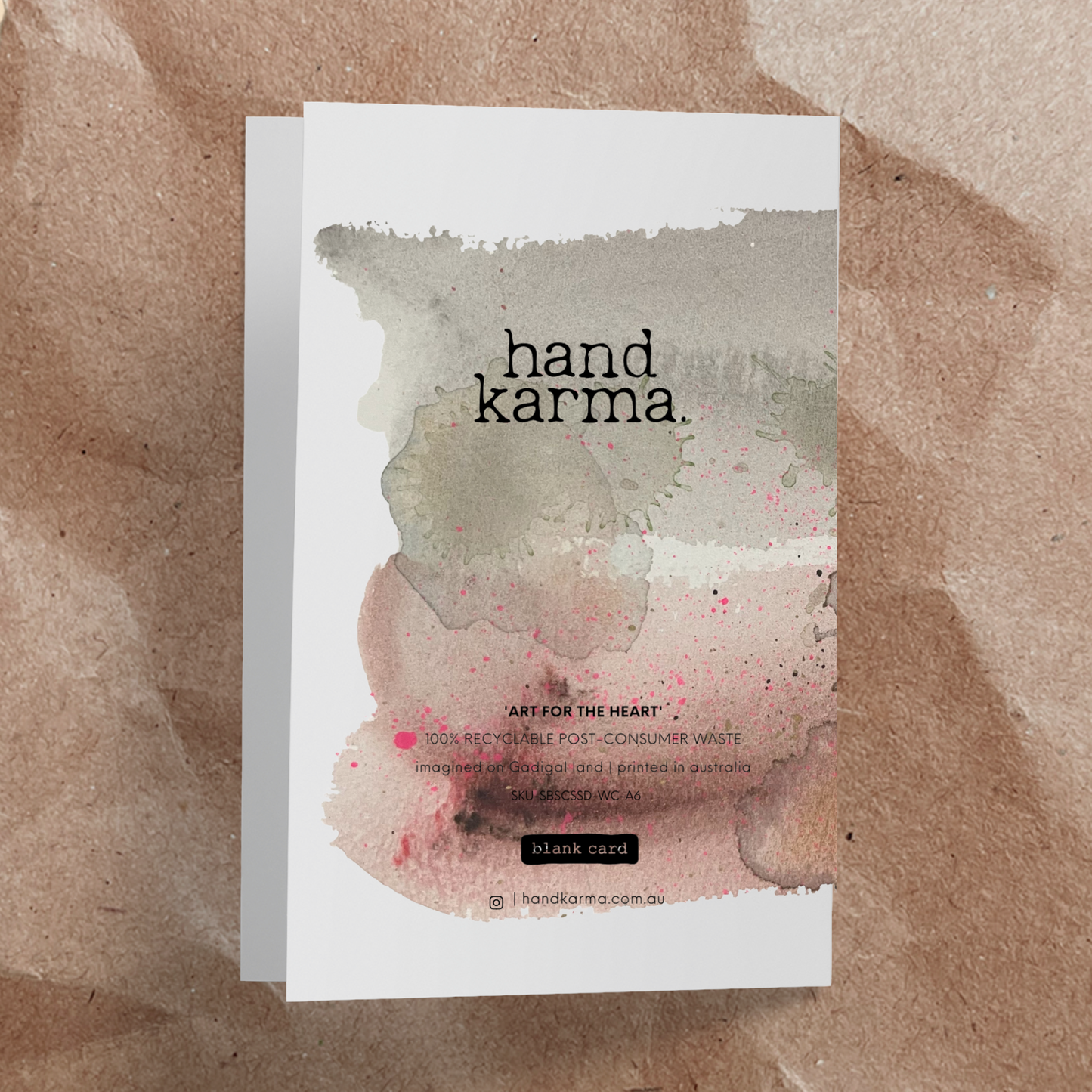 Together is a beautiful place to be - Watercolour