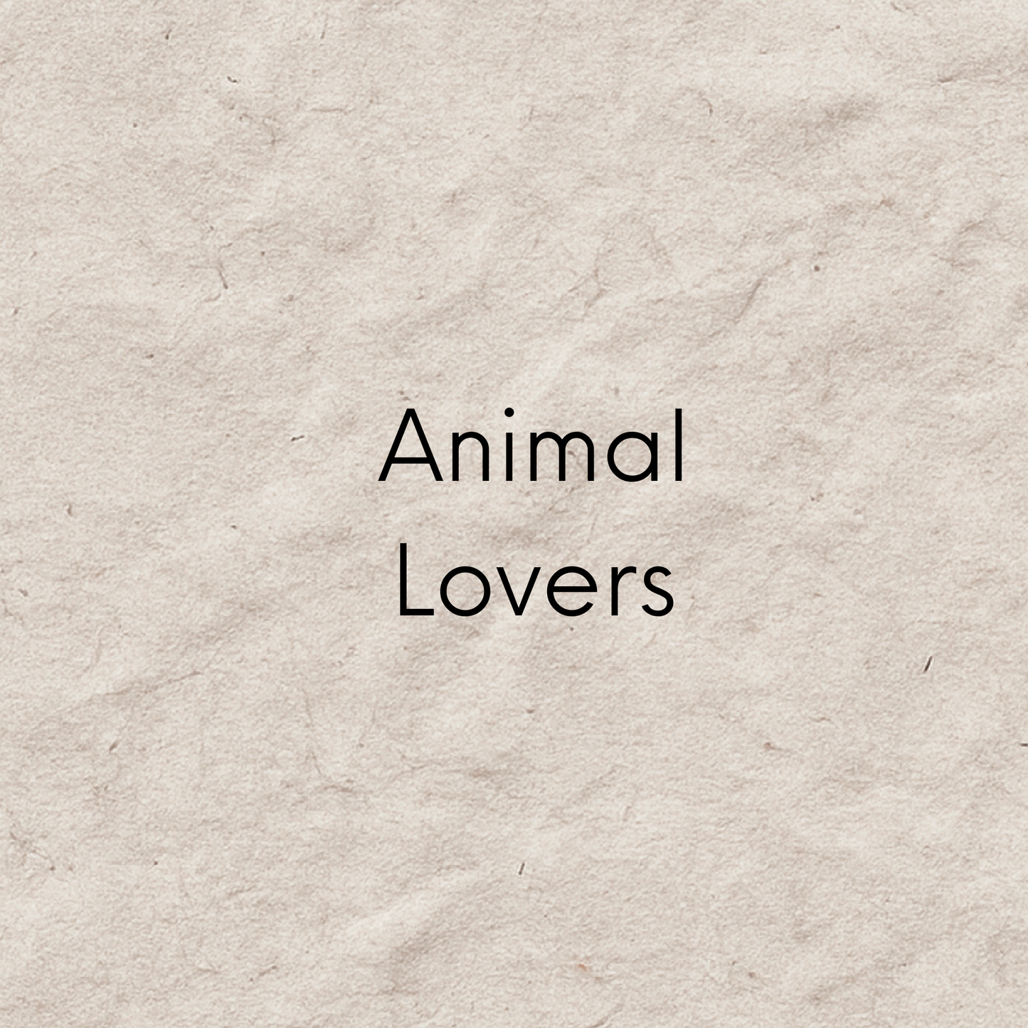 More Cats less people.