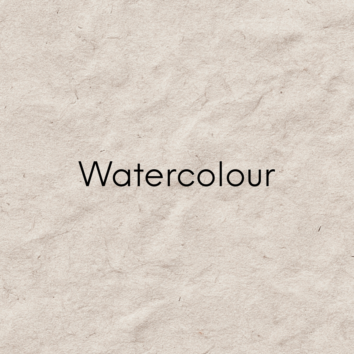 Thank You Watercolour Card - Handkarma